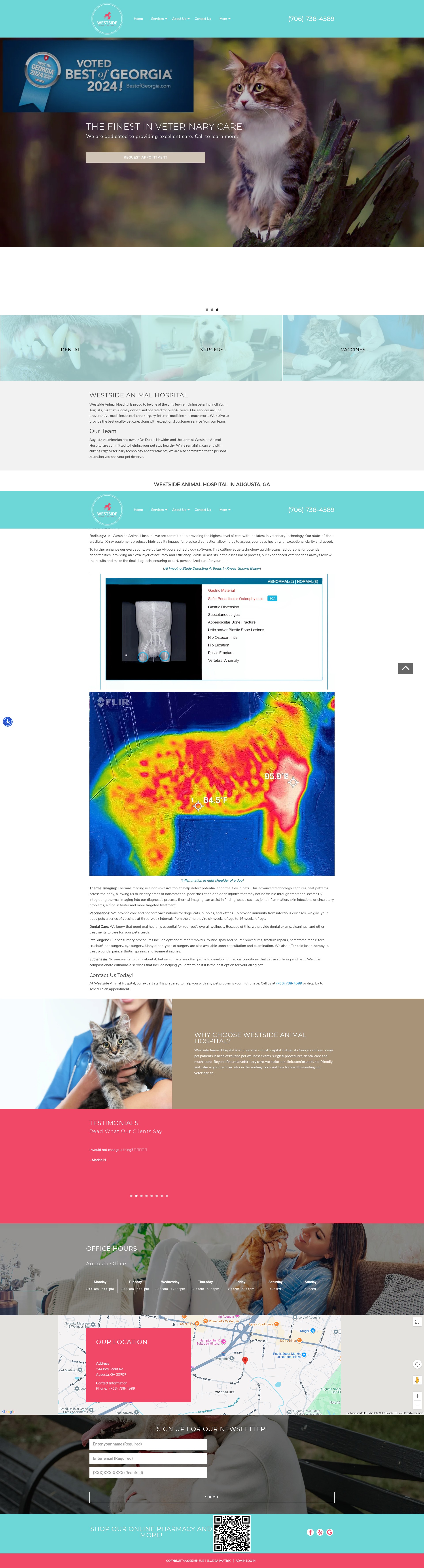 Screenshot of westsideaugustavet.com