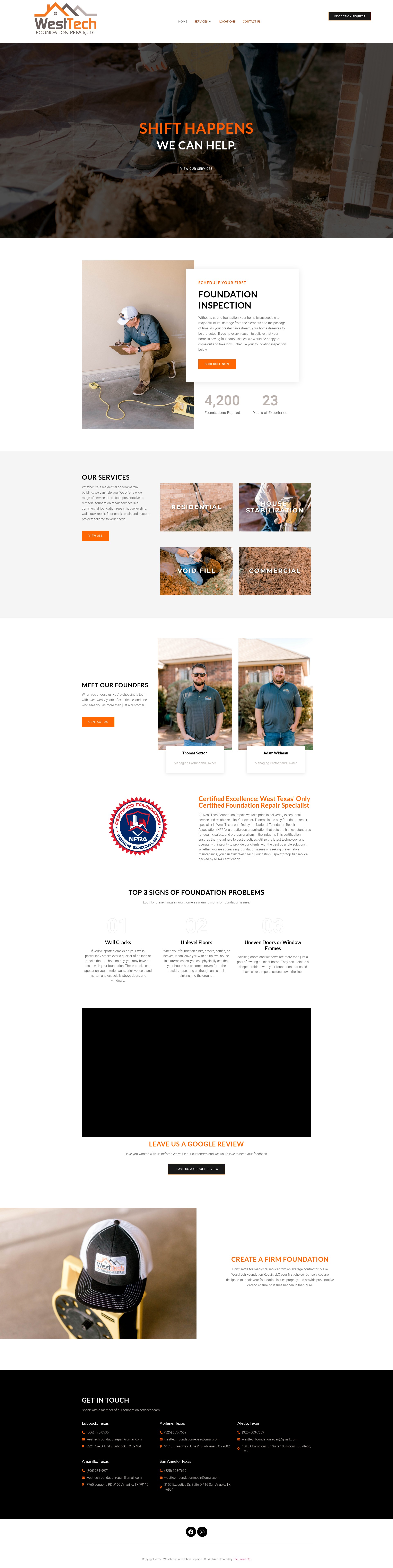 Screenshot of westtechfoundation.com