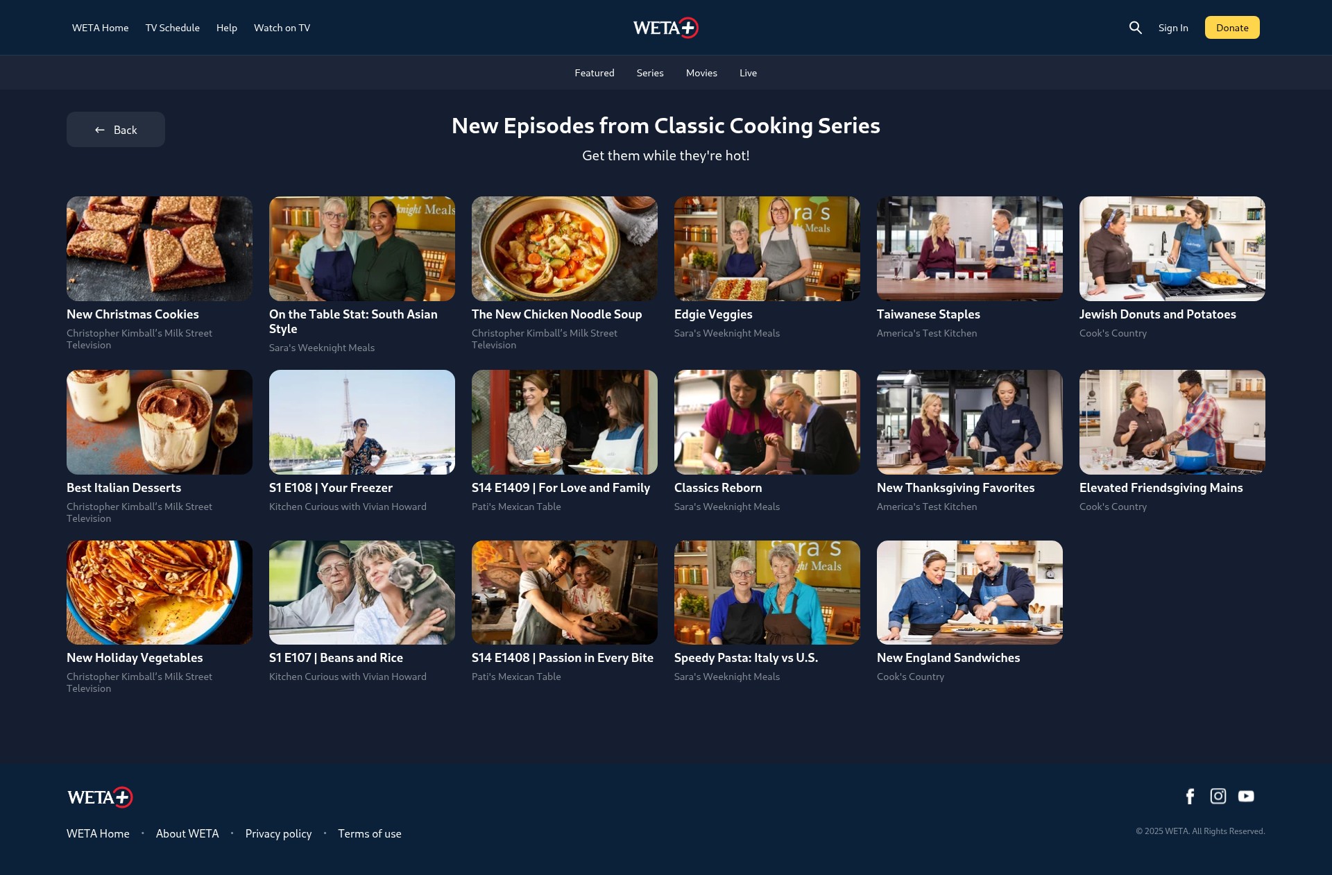 Screenshot of wetaplus.org