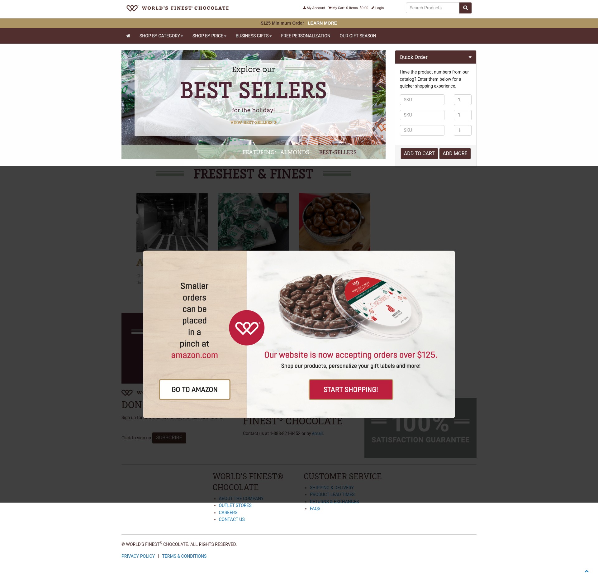 Screenshot of wfcgifts.com