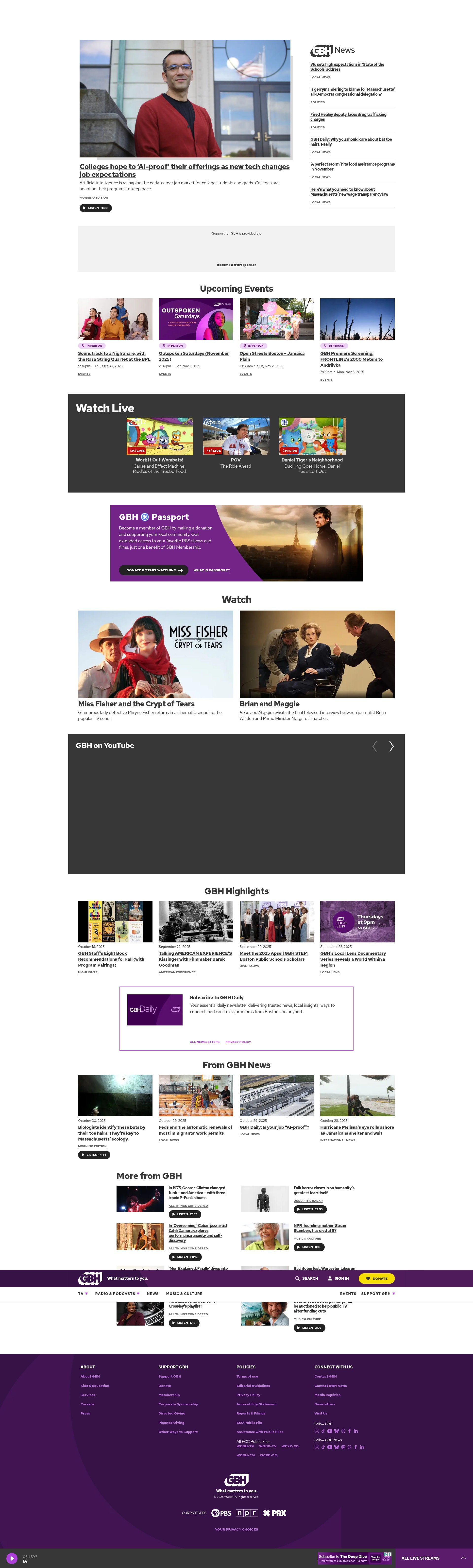 Screenshot of wgbh.org