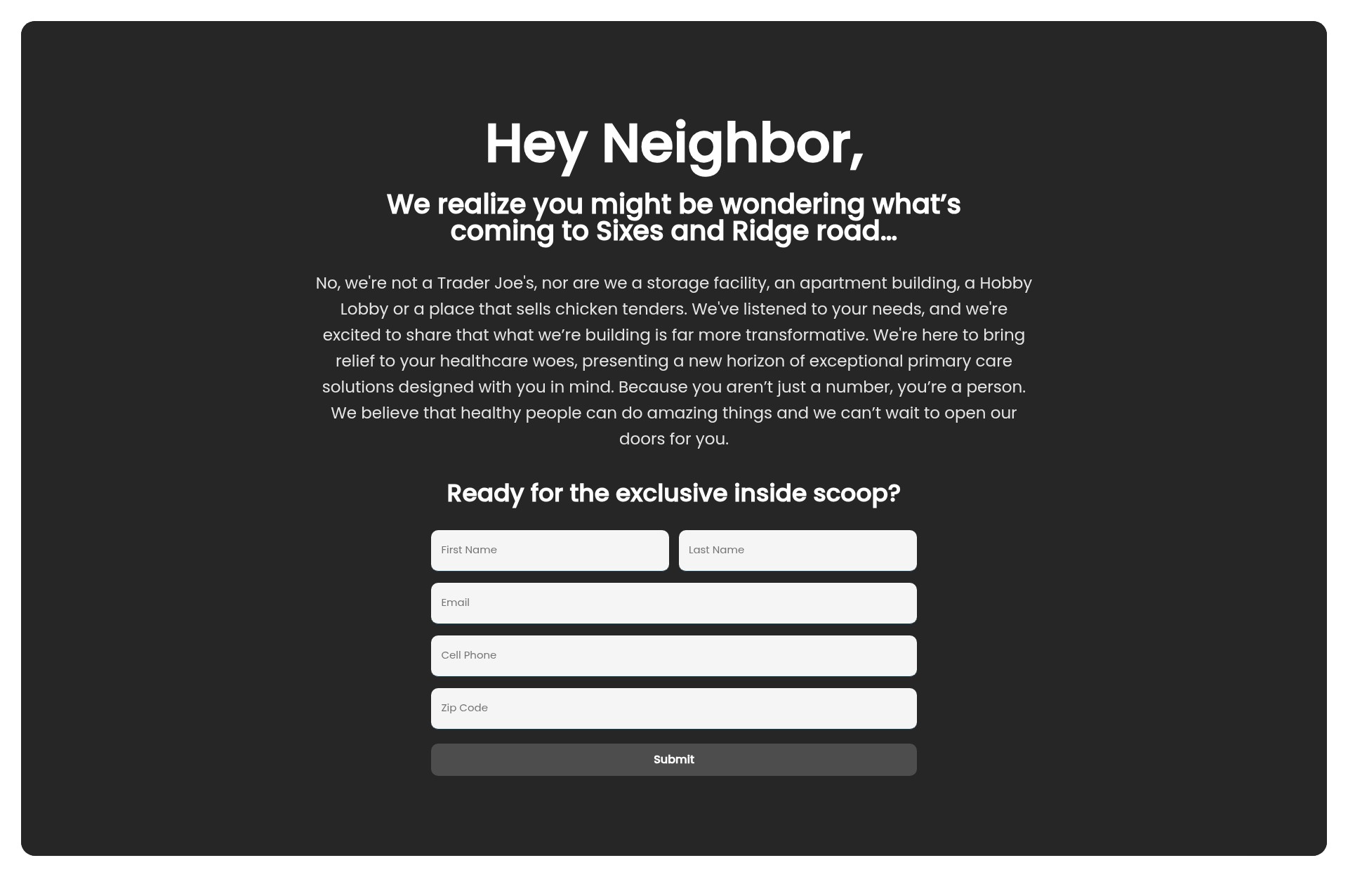 Screenshot of whatisopeninghere.com