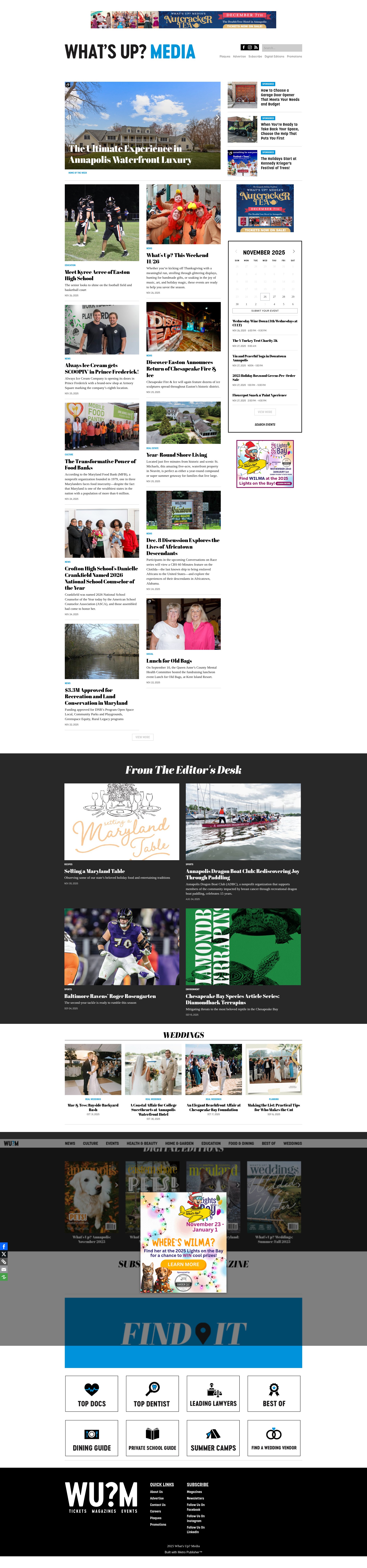 Screenshot of whatsupmag.com