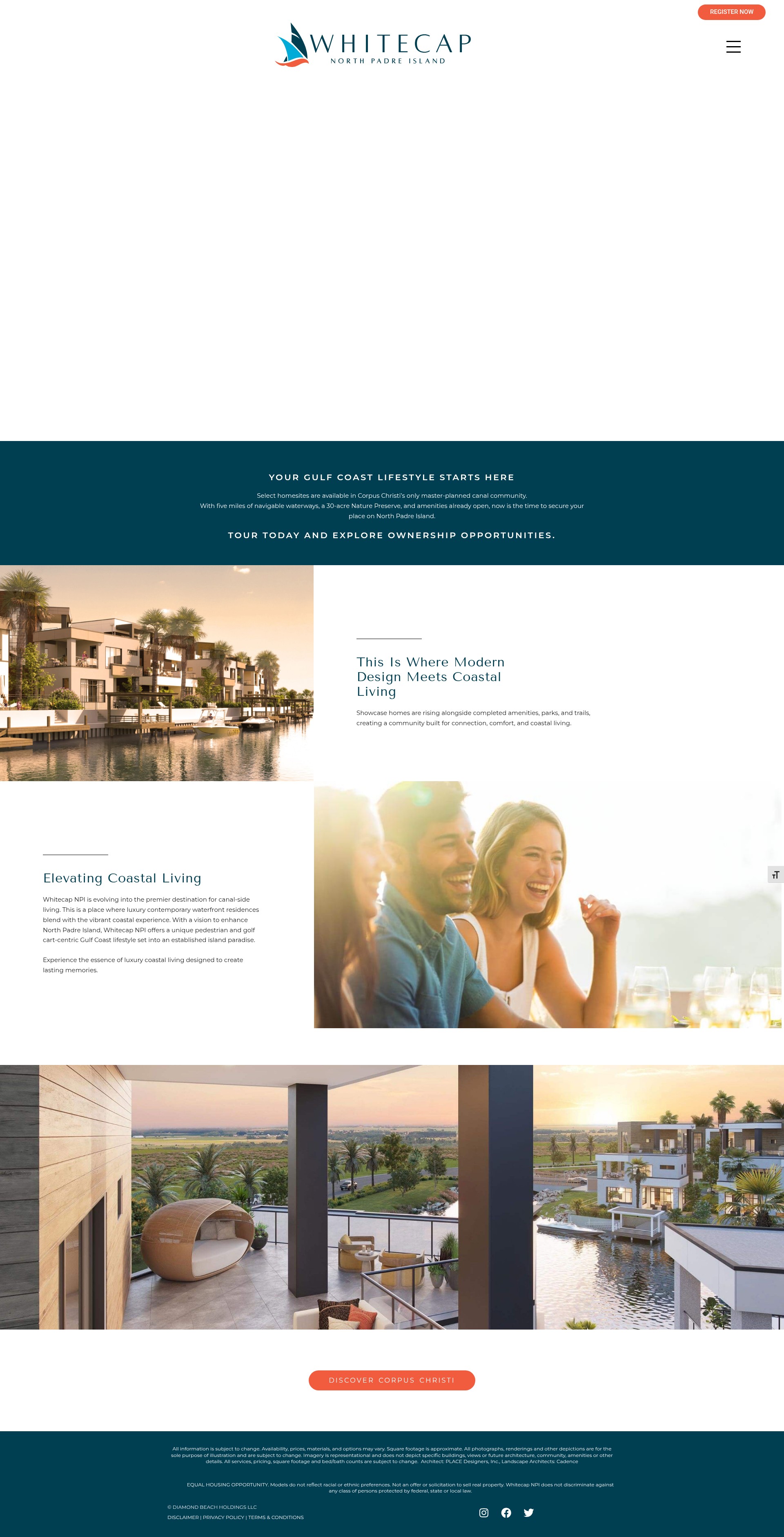 Screenshot of whitecaplivingnpi.com