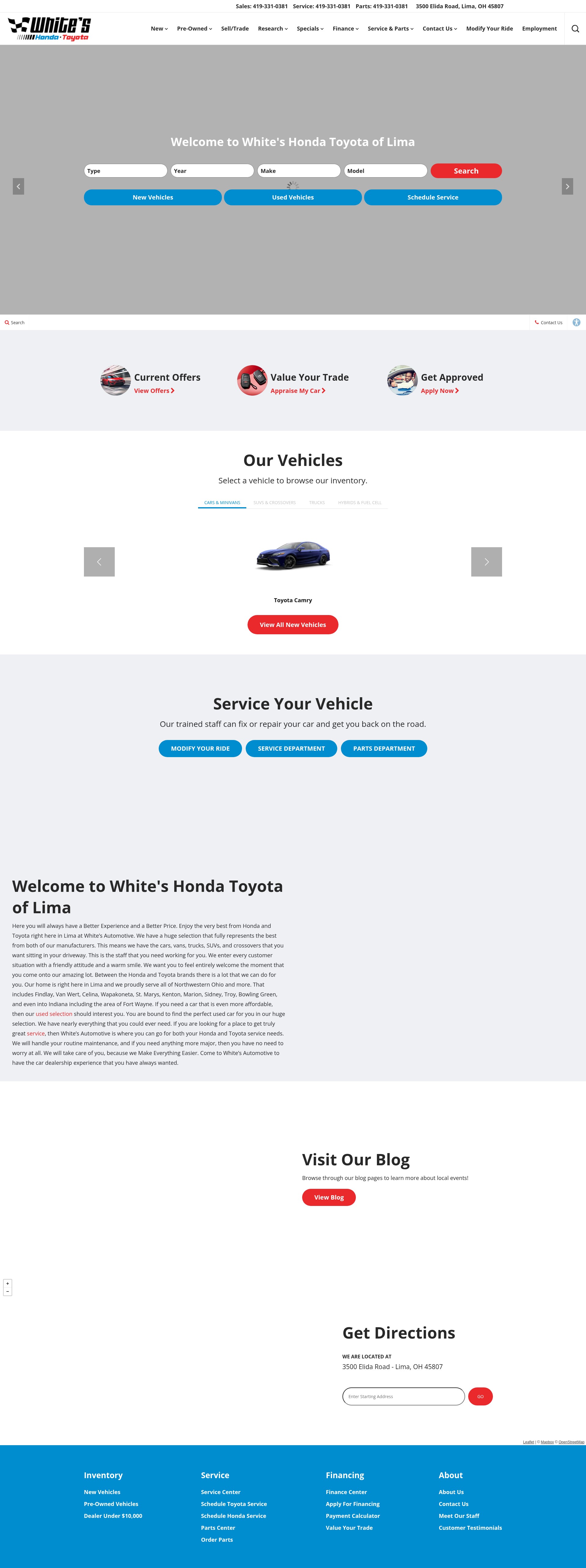 Screenshot of whiteslima.com
