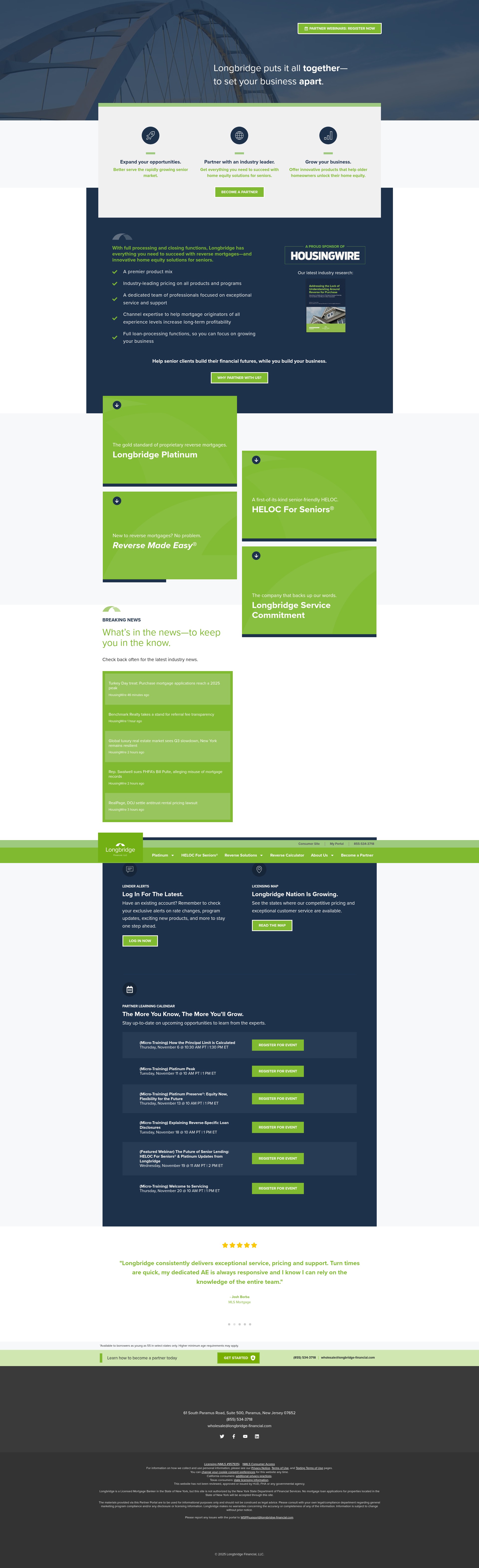 Screenshot of wholesale.longbridge-financial.com