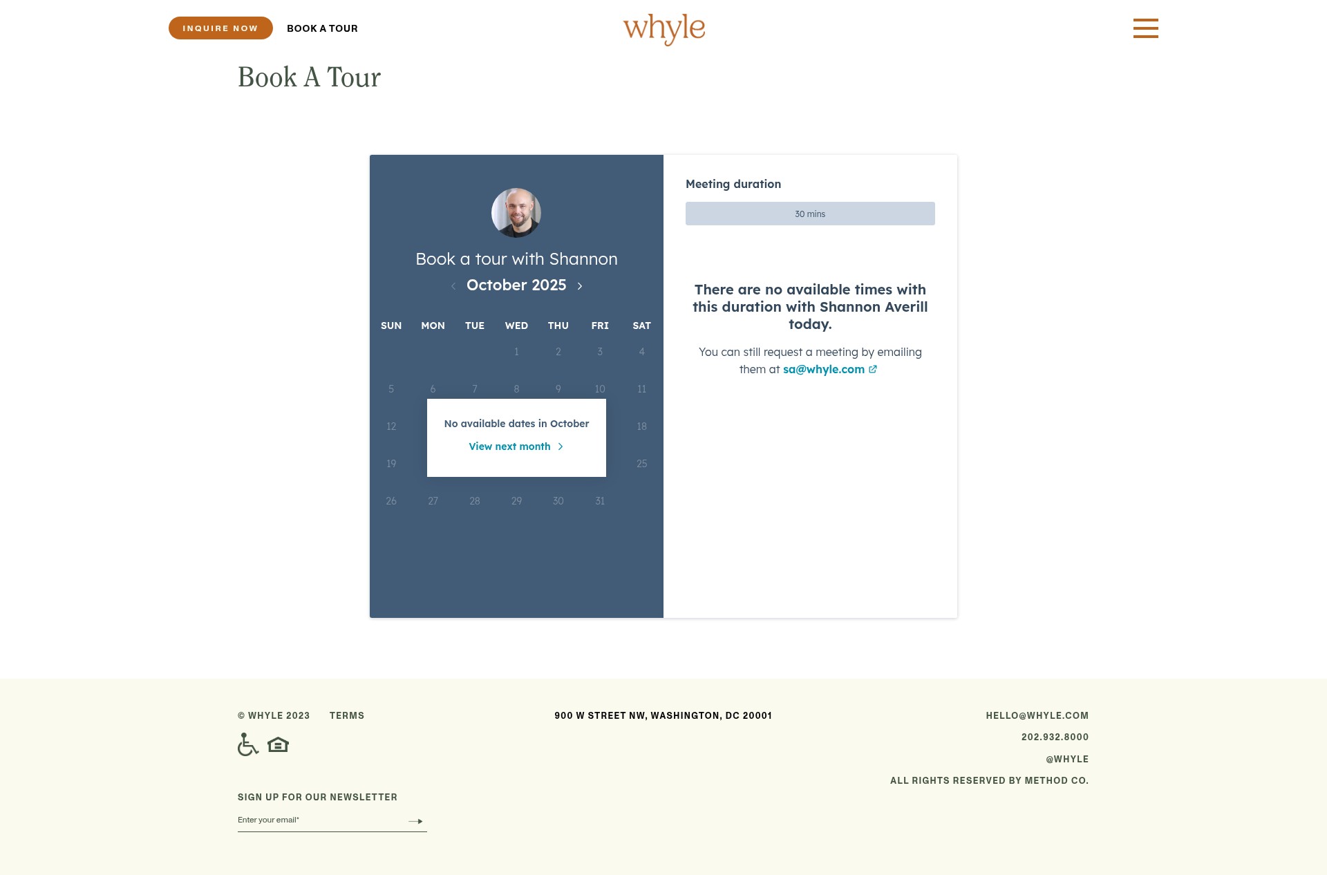 Screenshot of whyle.com