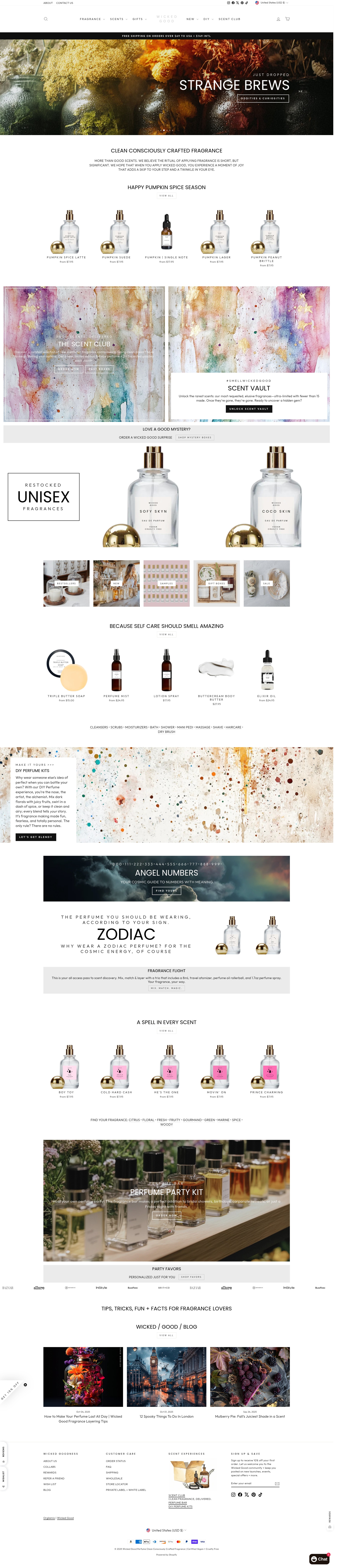 Screenshot of wicked-good.co