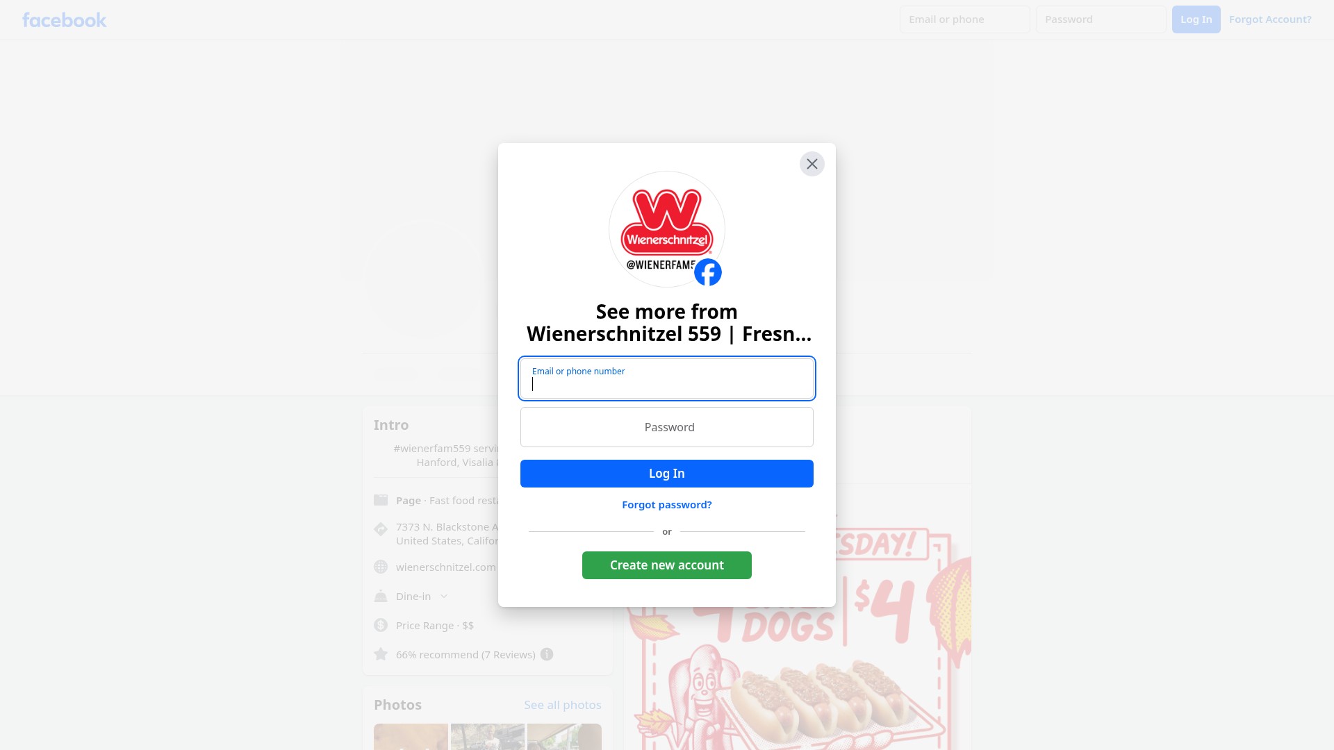Screenshot of wienerfam559.com