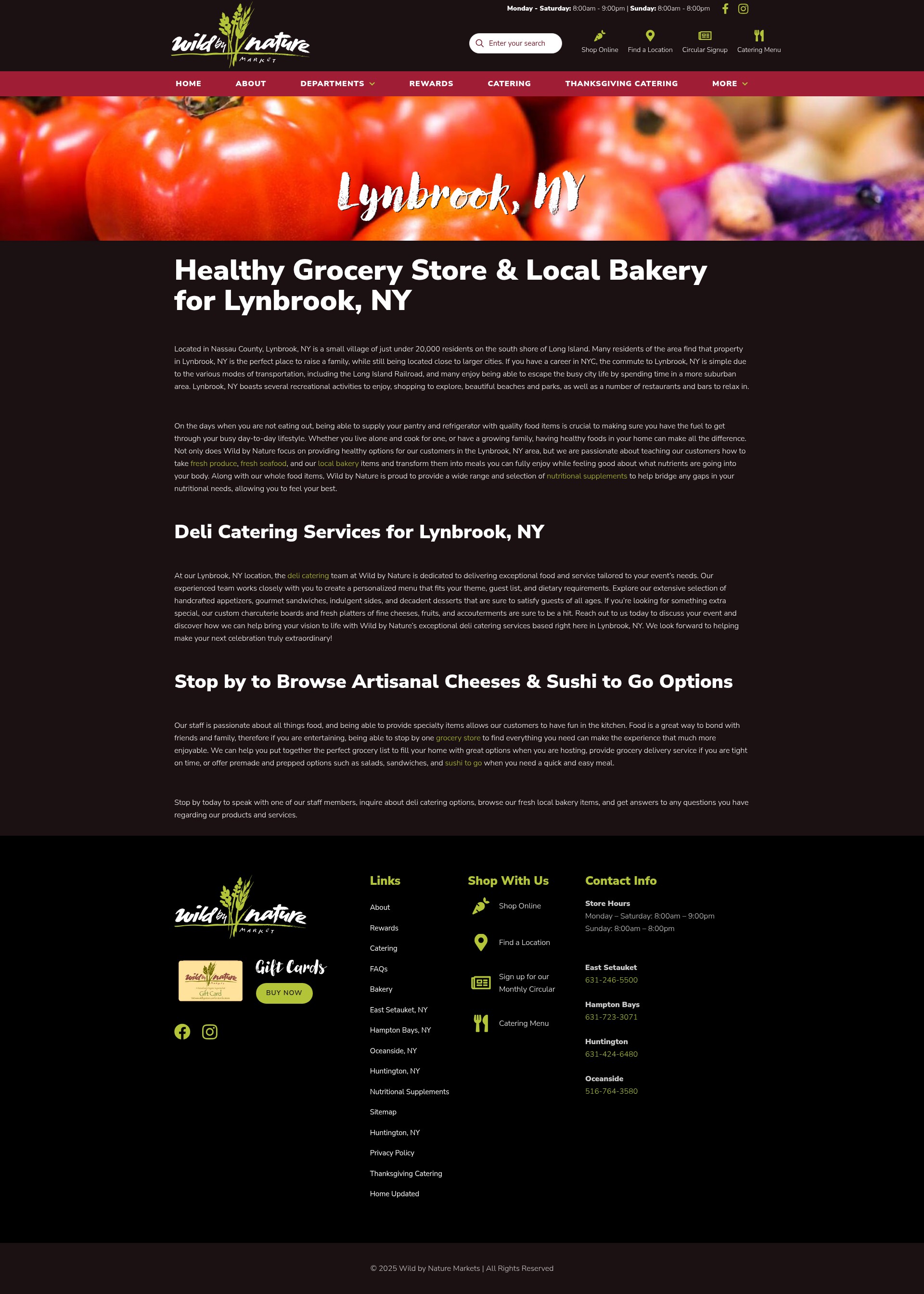 Screenshot of wildbynature.com