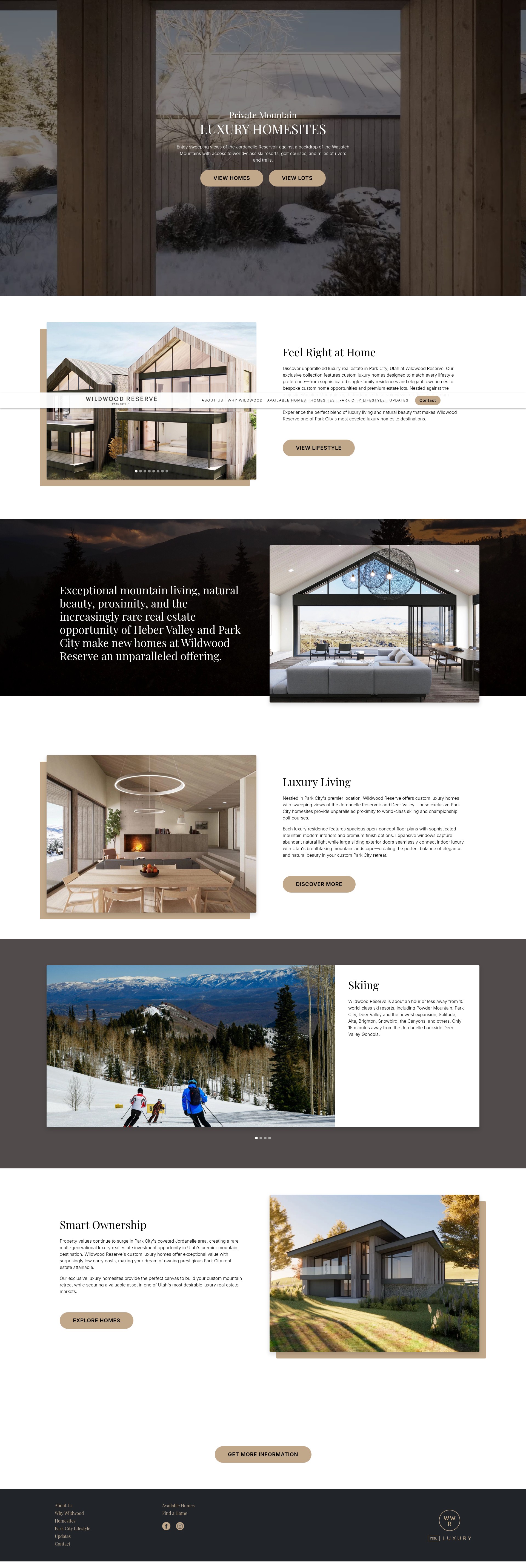 Screenshot of wildwoodreserveparkcity.com