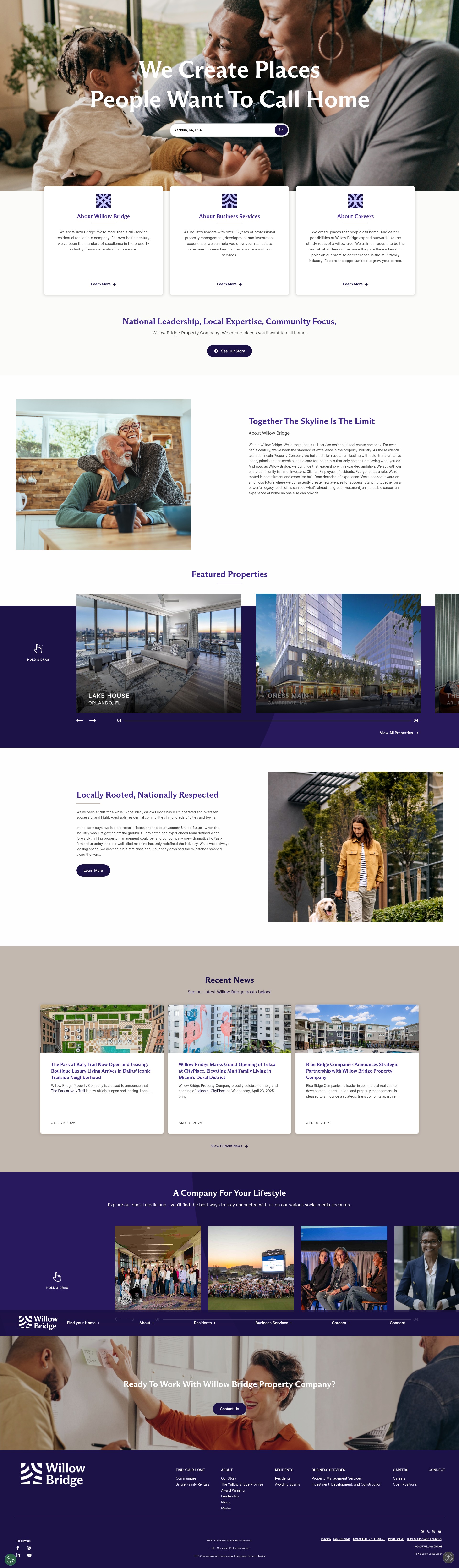 Screenshot of willowbridgepc.com