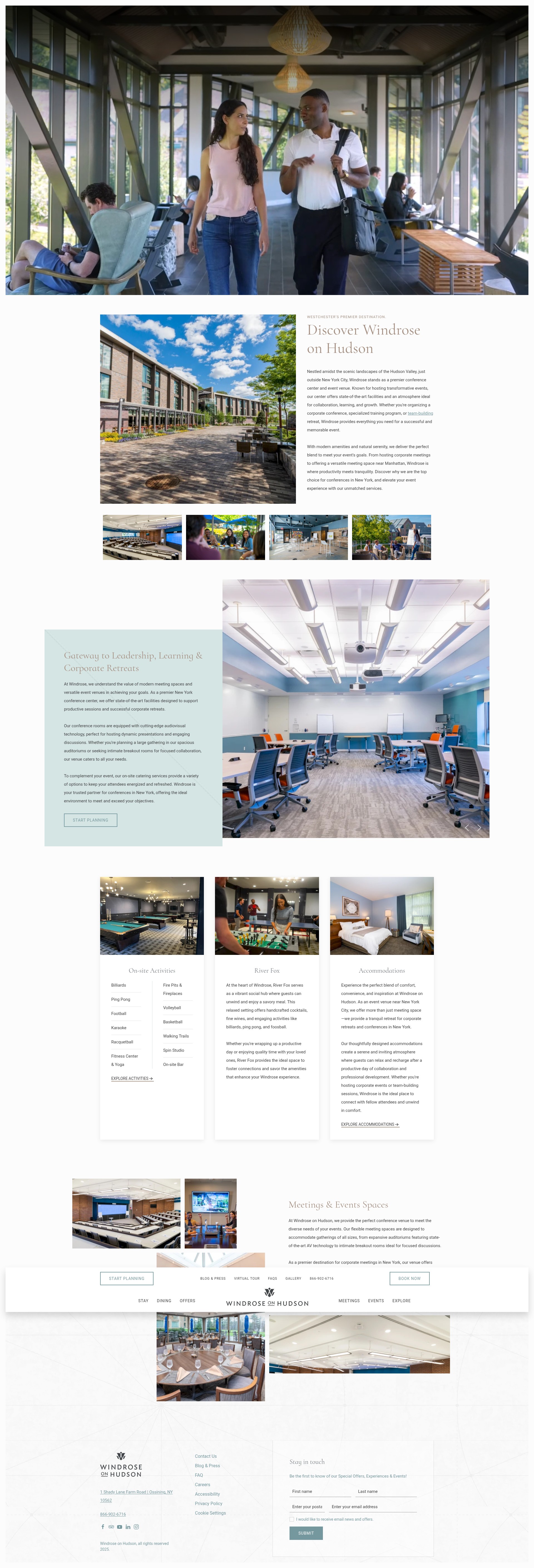 Screenshot of windroseonhudson.com