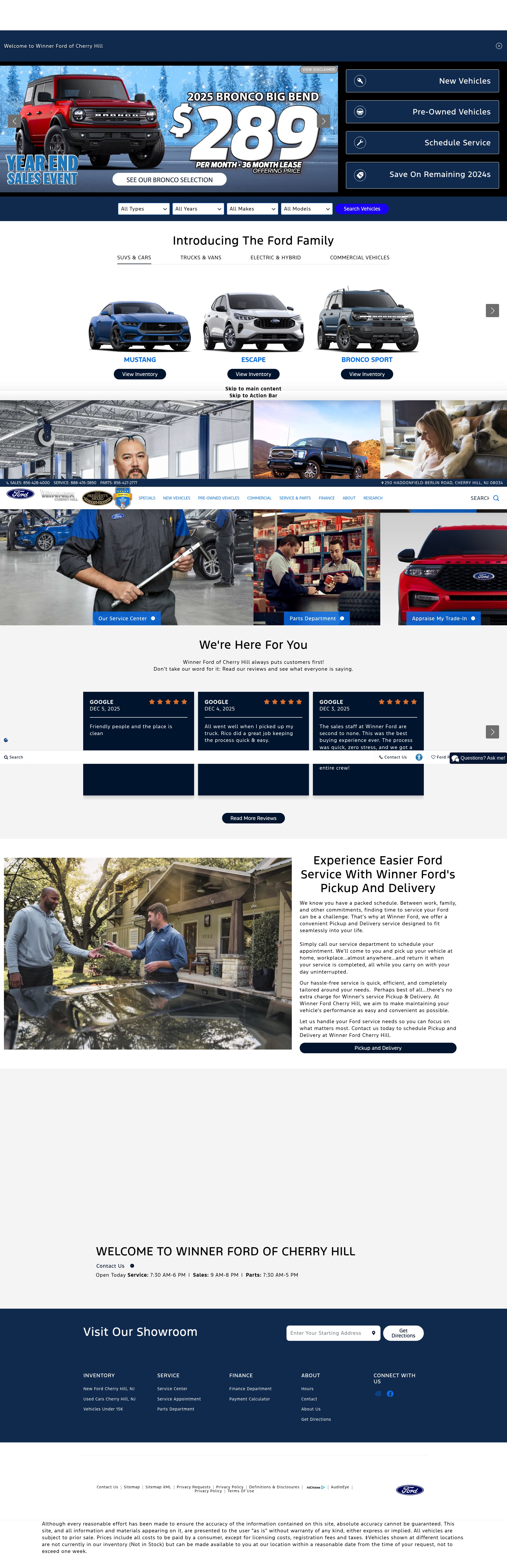 Screenshot of winnerford.com