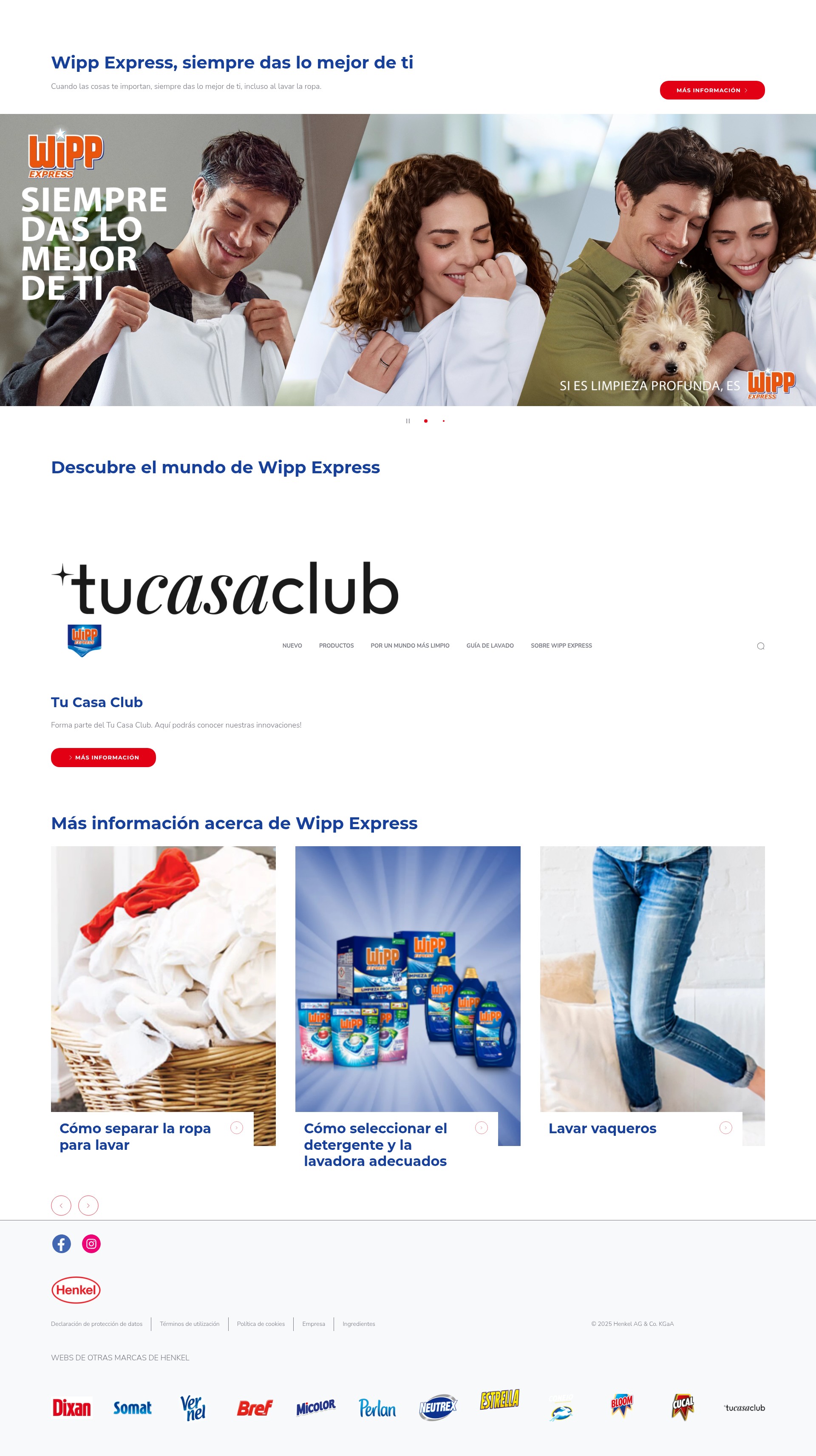 Screenshot of wippexpress.es