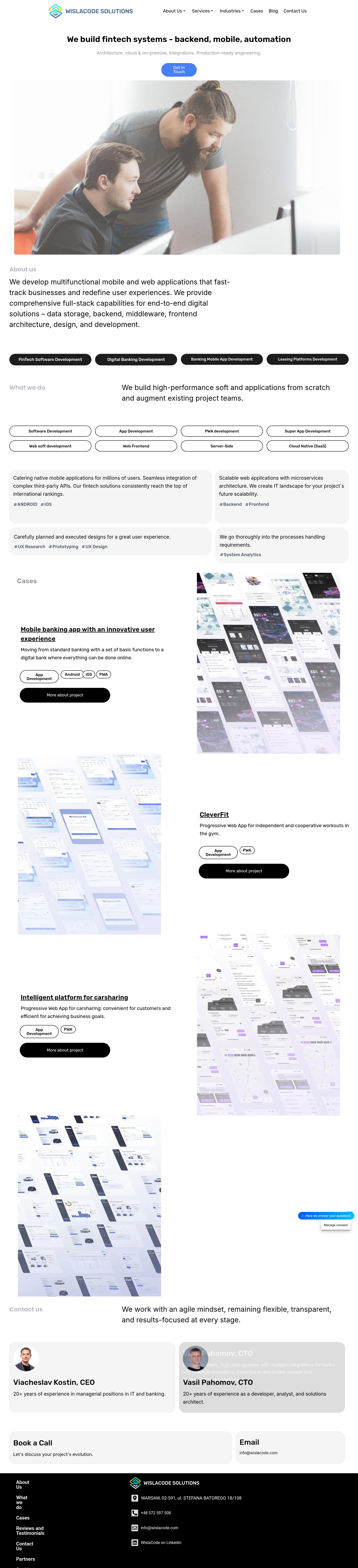 Screenshot of wislacode.com