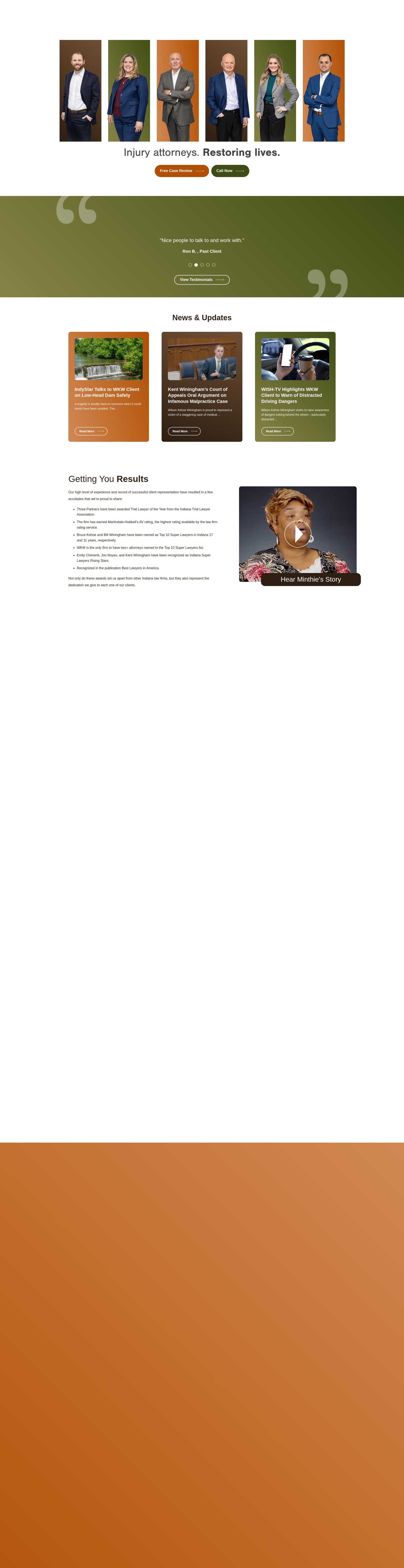 Screenshot of wkw.com