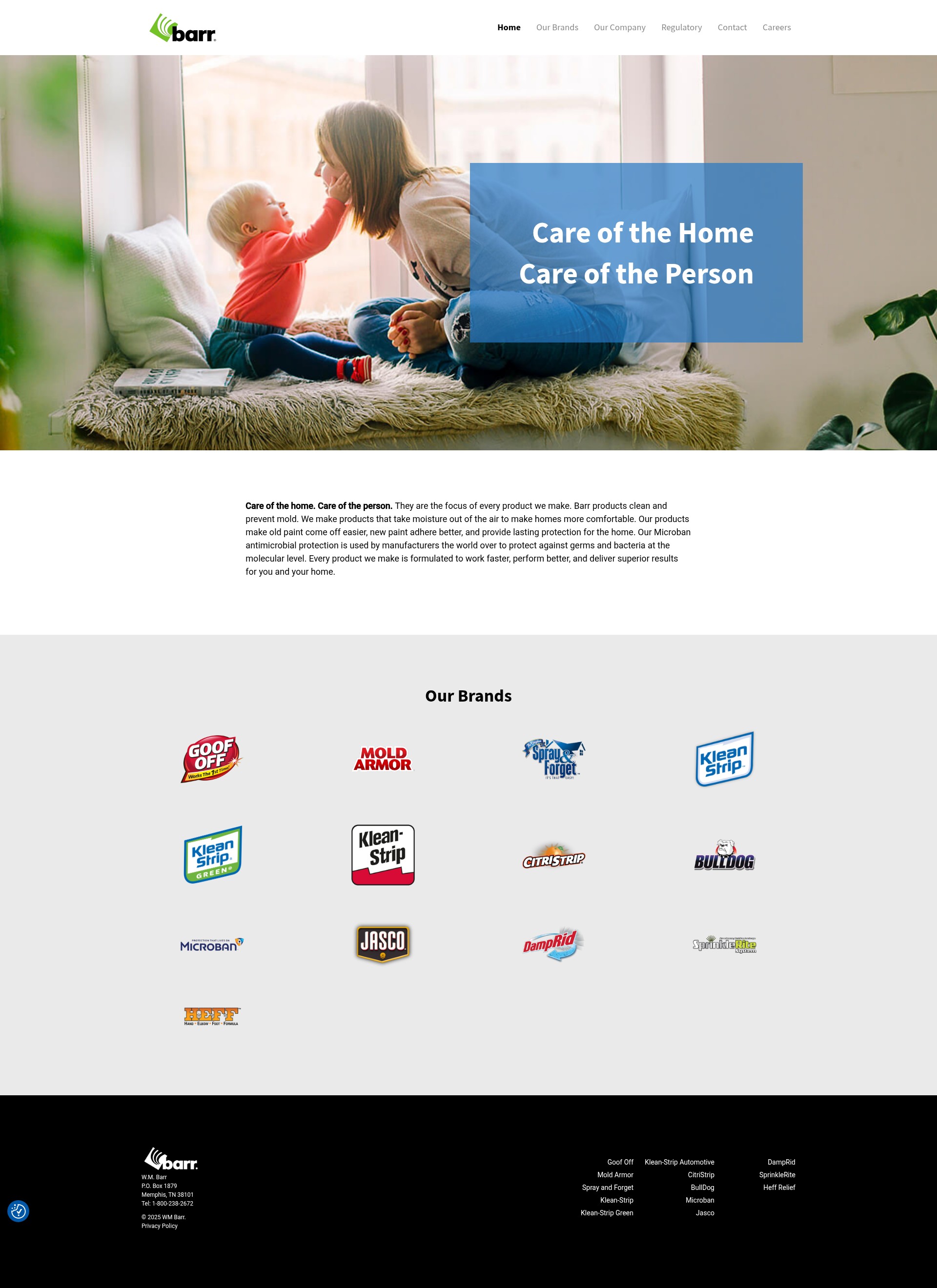 Screenshot of wmbarr.com