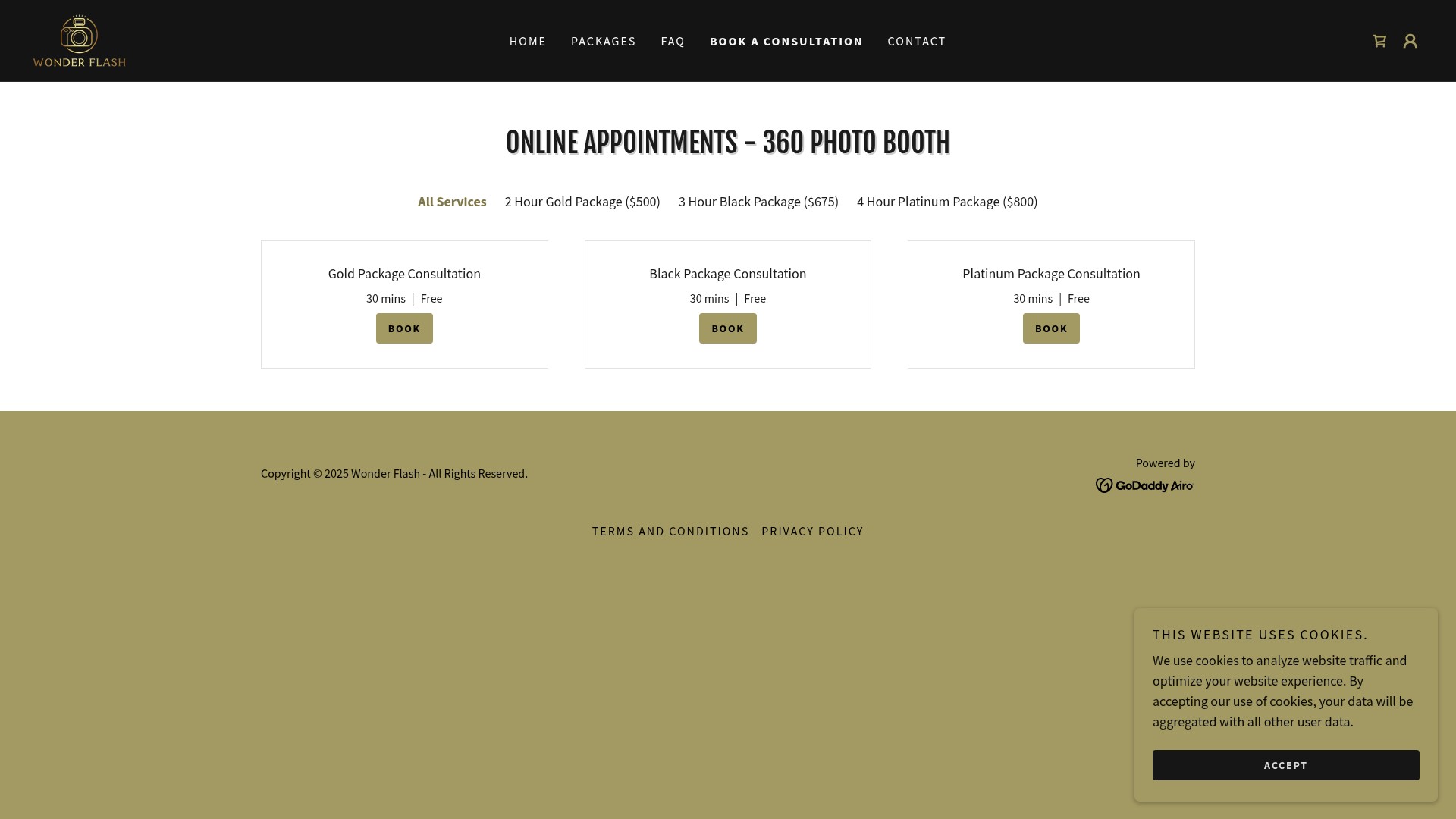 Screenshot of wonderflashva.com