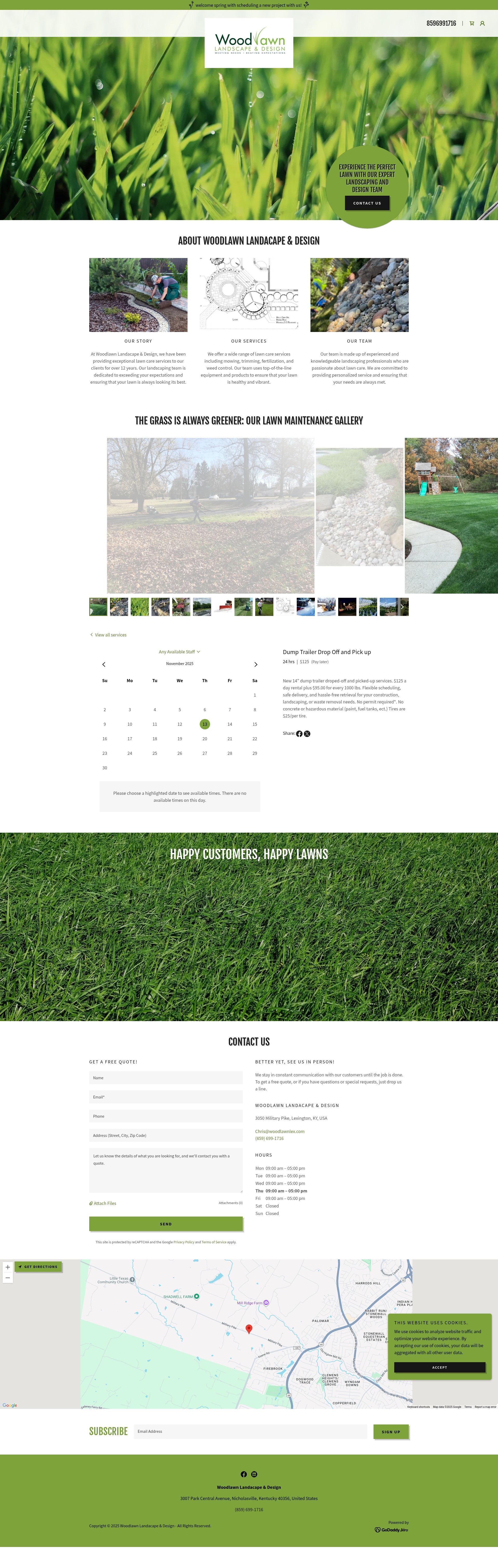 Screenshot of woodlawnlex.com