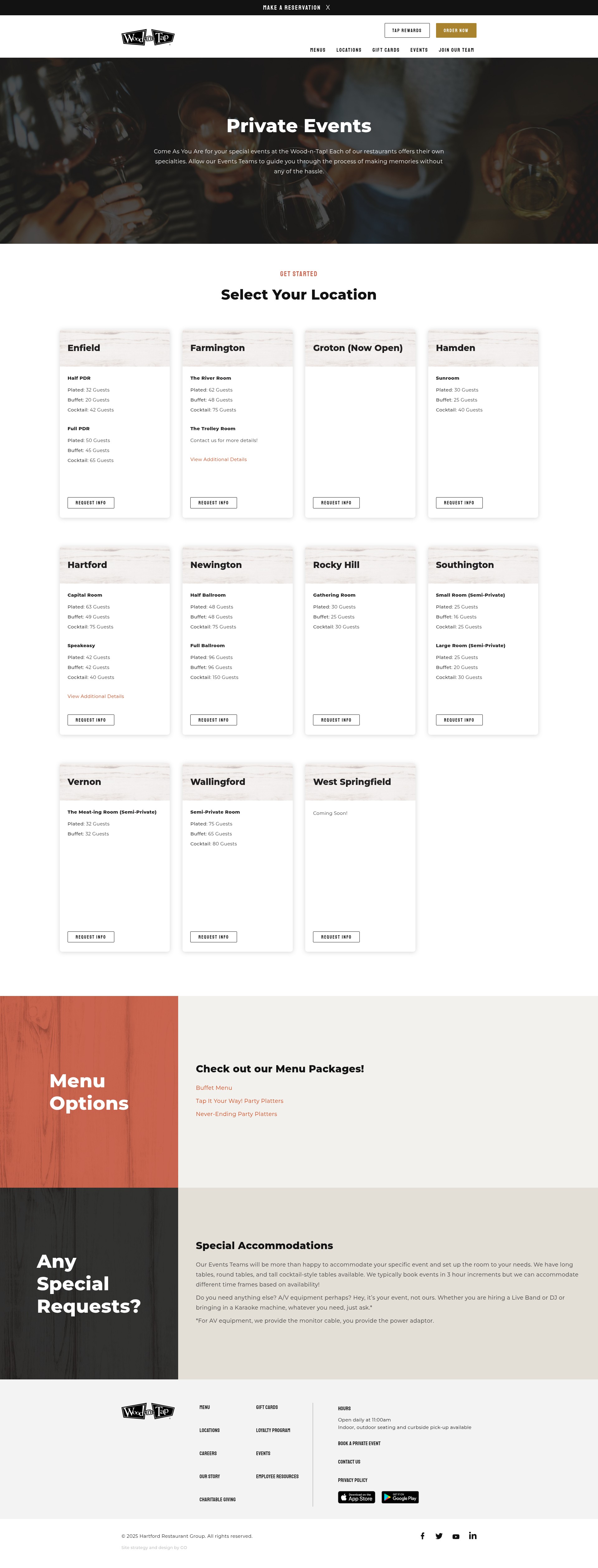 Screenshot of woodntap.com