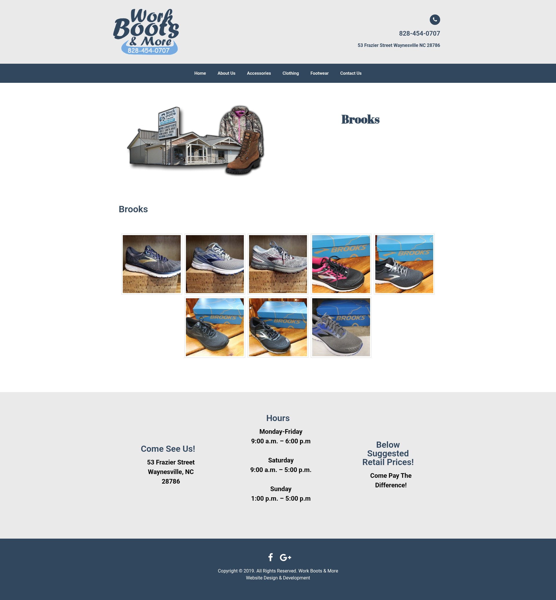Screenshot of workbootsandmore.com