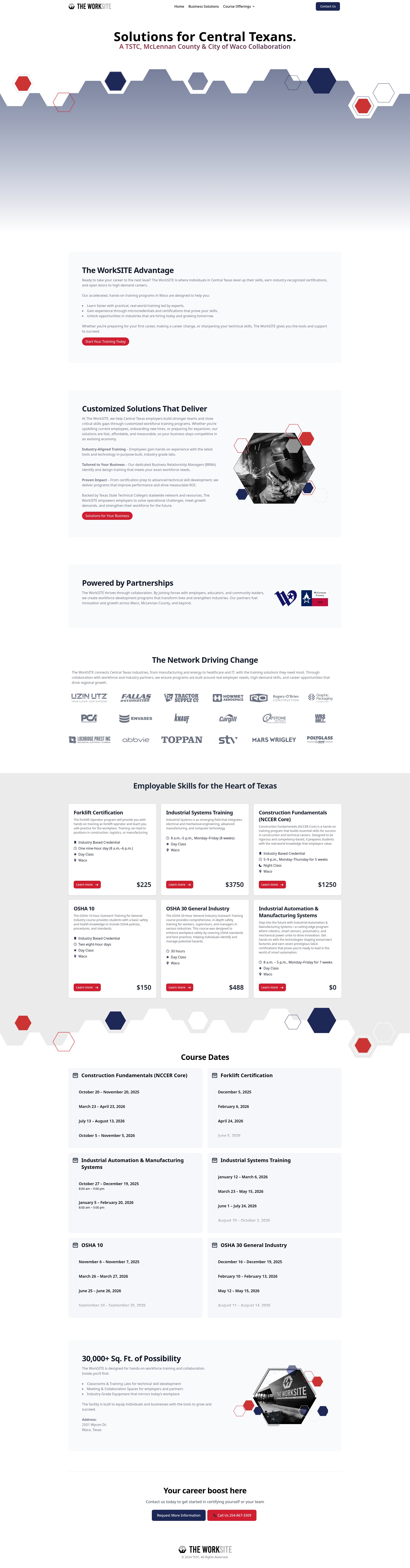 Screenshot of worksite.org