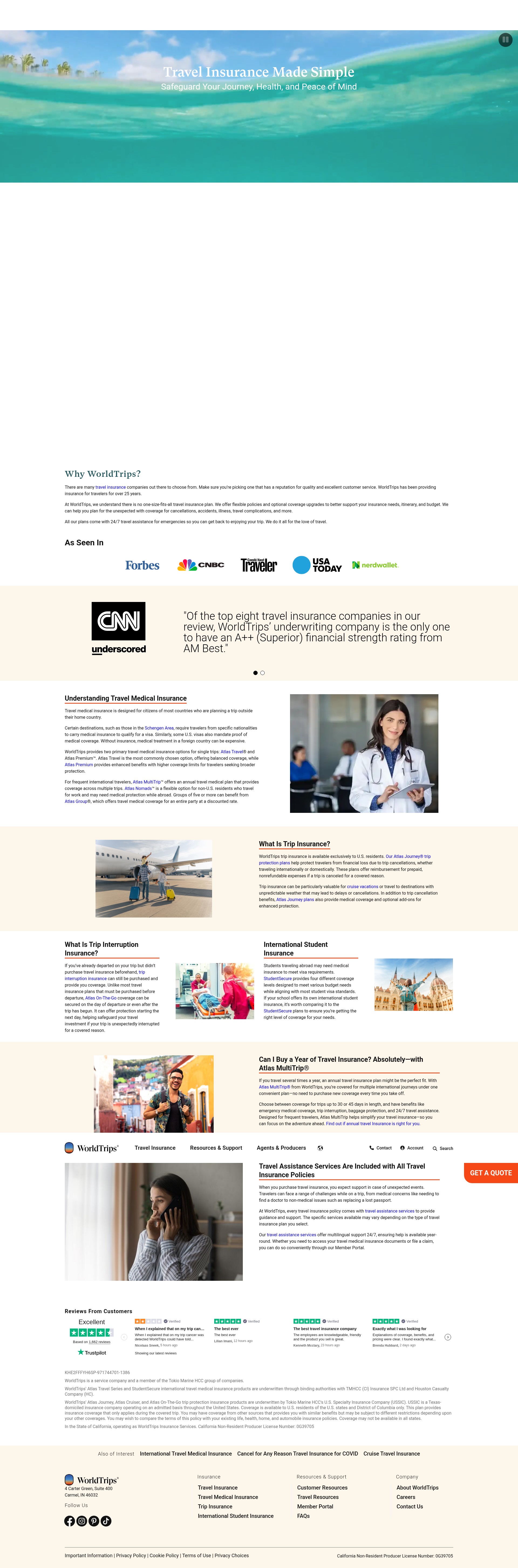 Screenshot of worldtrips.com