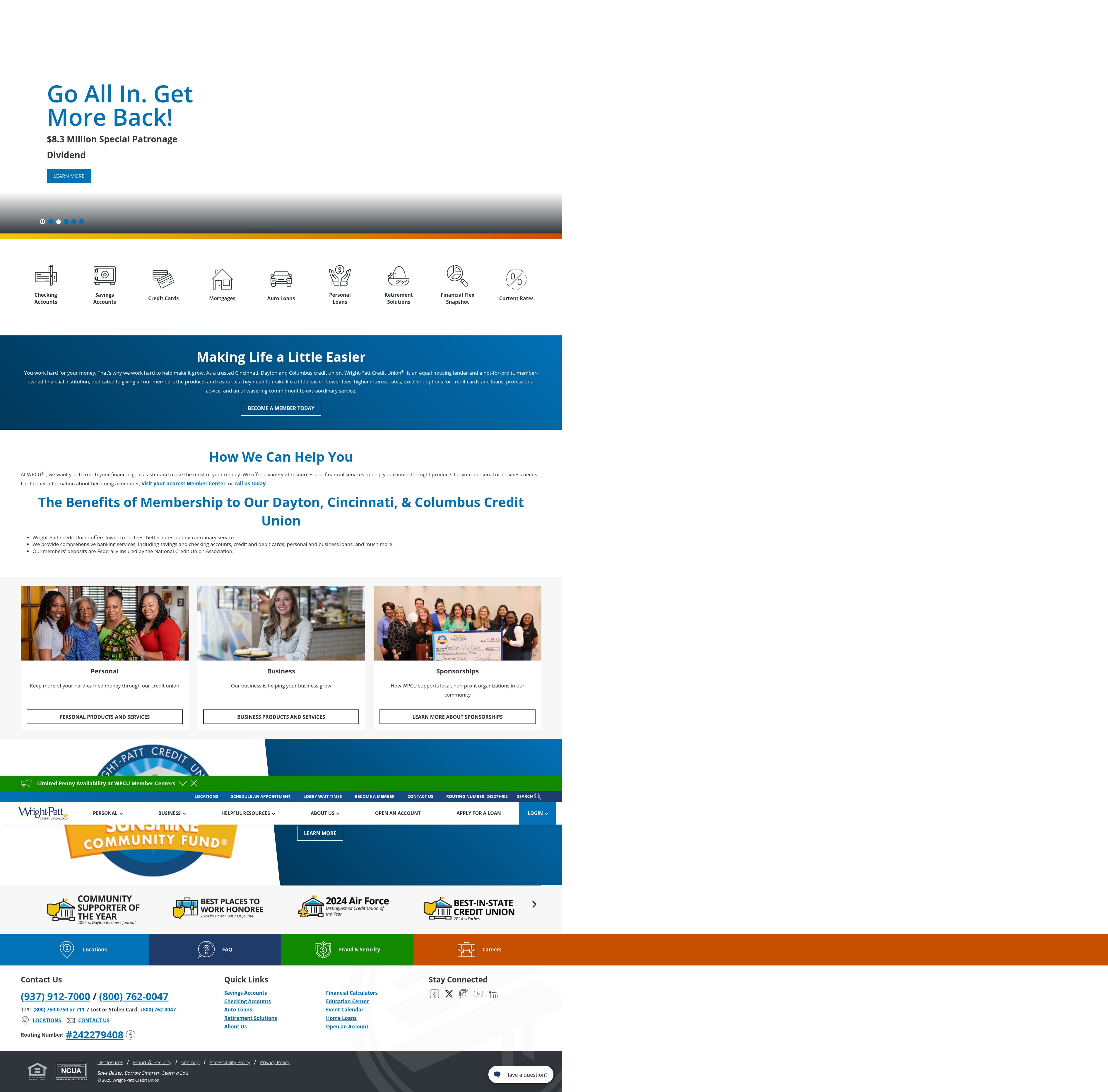 Screenshot of wpcu.coop