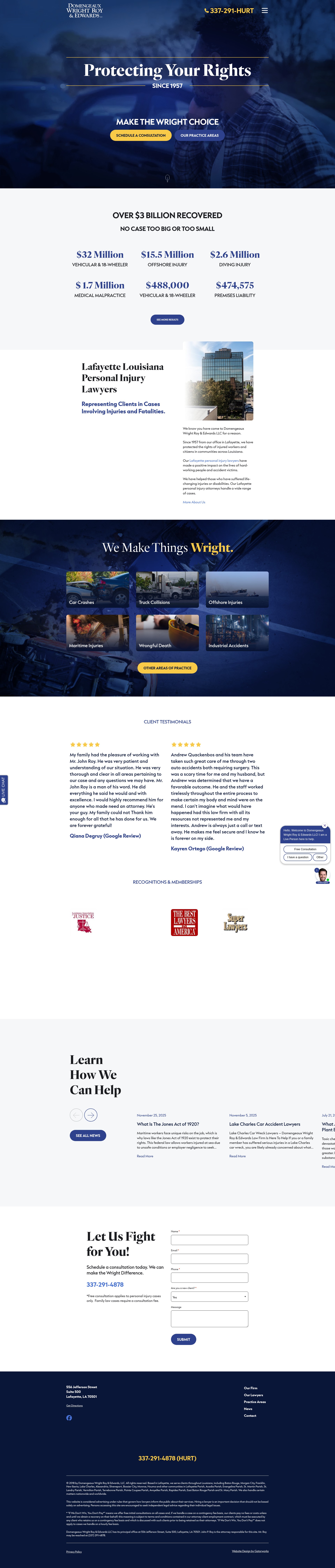 Screenshot of wrightroy.com