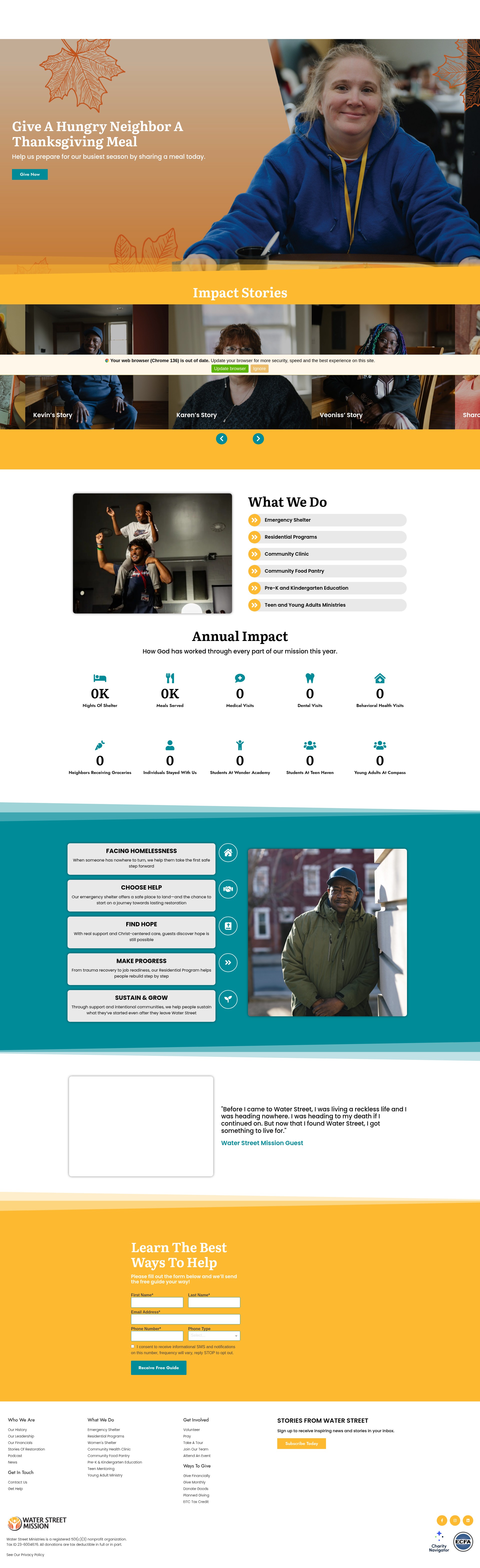 Screenshot of wsm.org