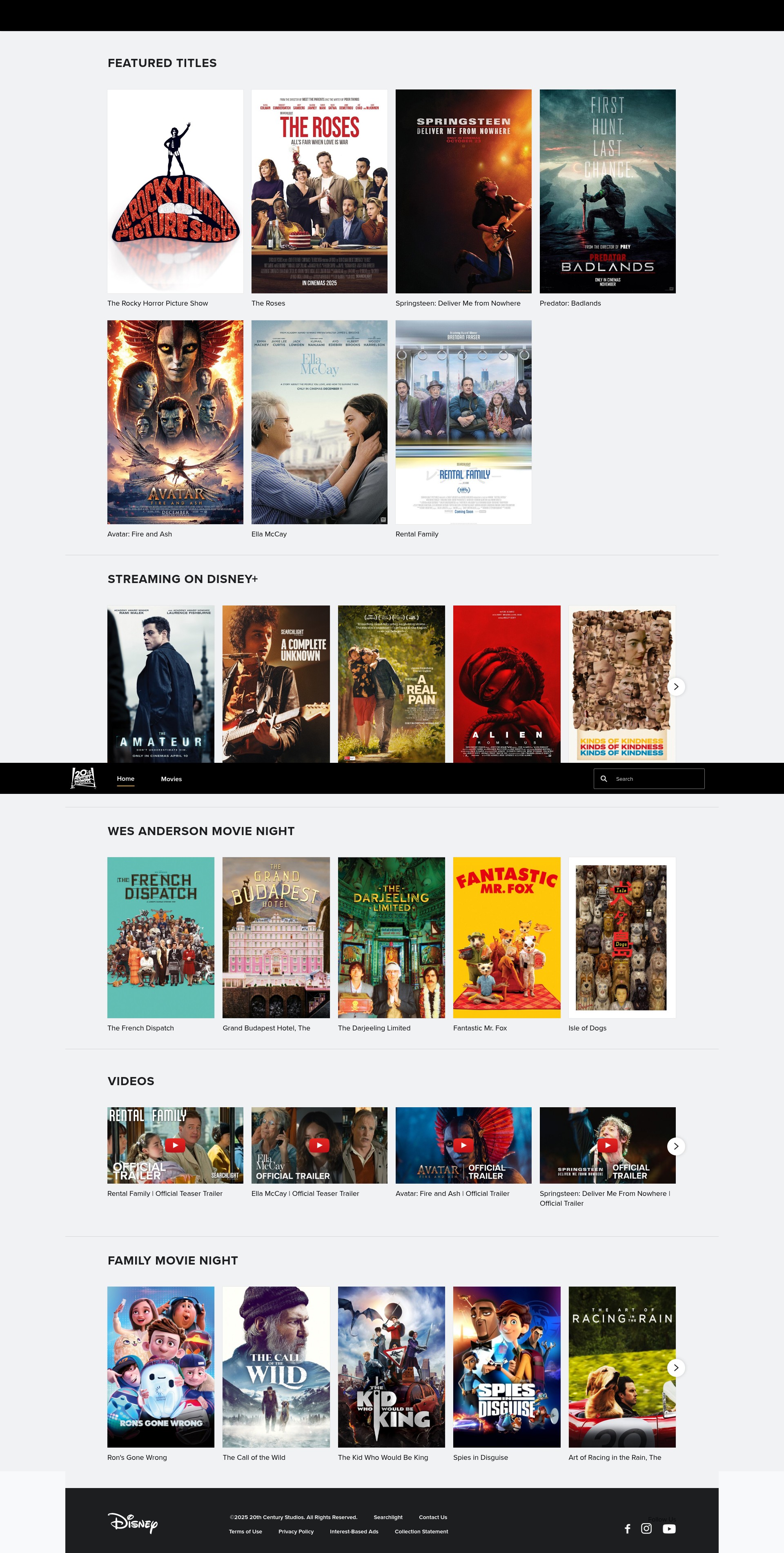 Screenshot of www.20thcenturystudios.com.au
