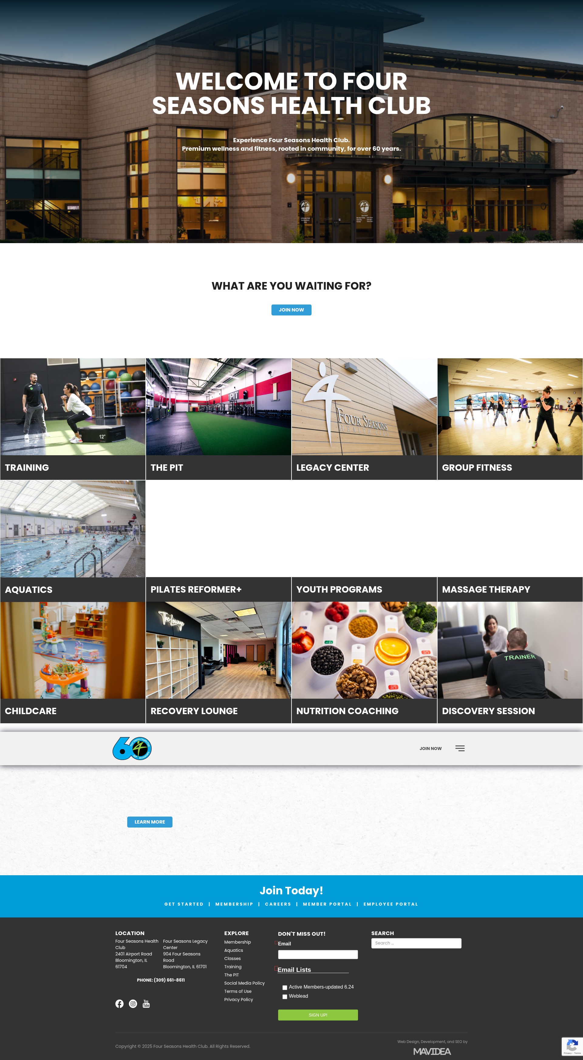 Screenshot of www.4seasons-club.com