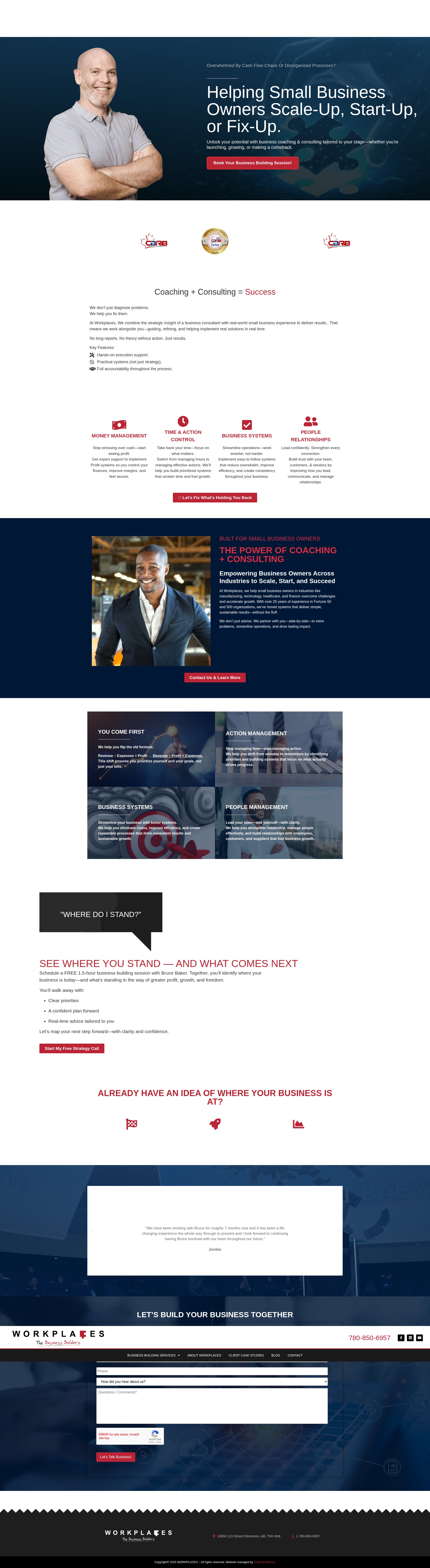Screenshot of www.4workplaces.com