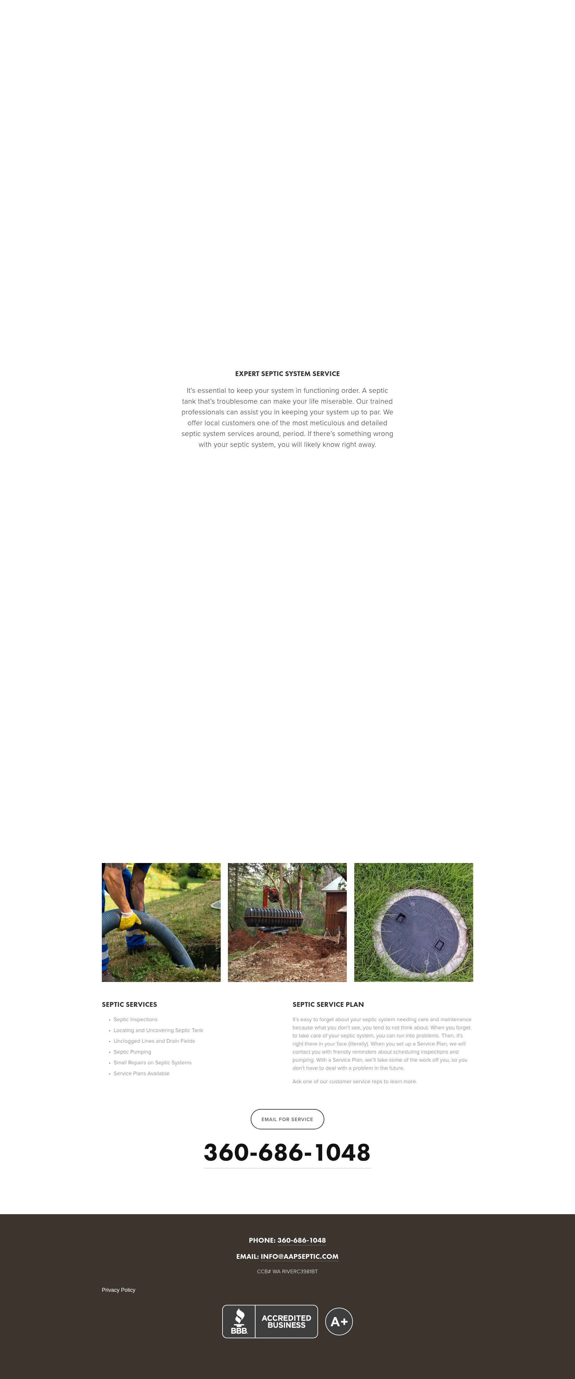 Screenshot of www.aapseptic.com