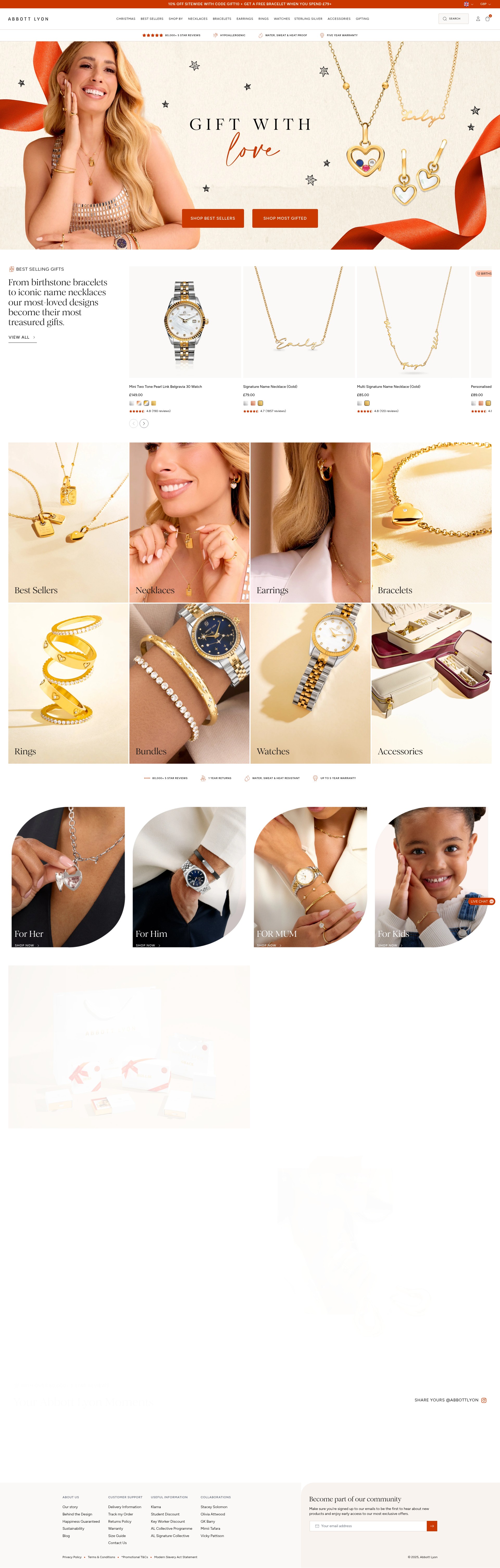 Screenshot of www.abbottlyon.com