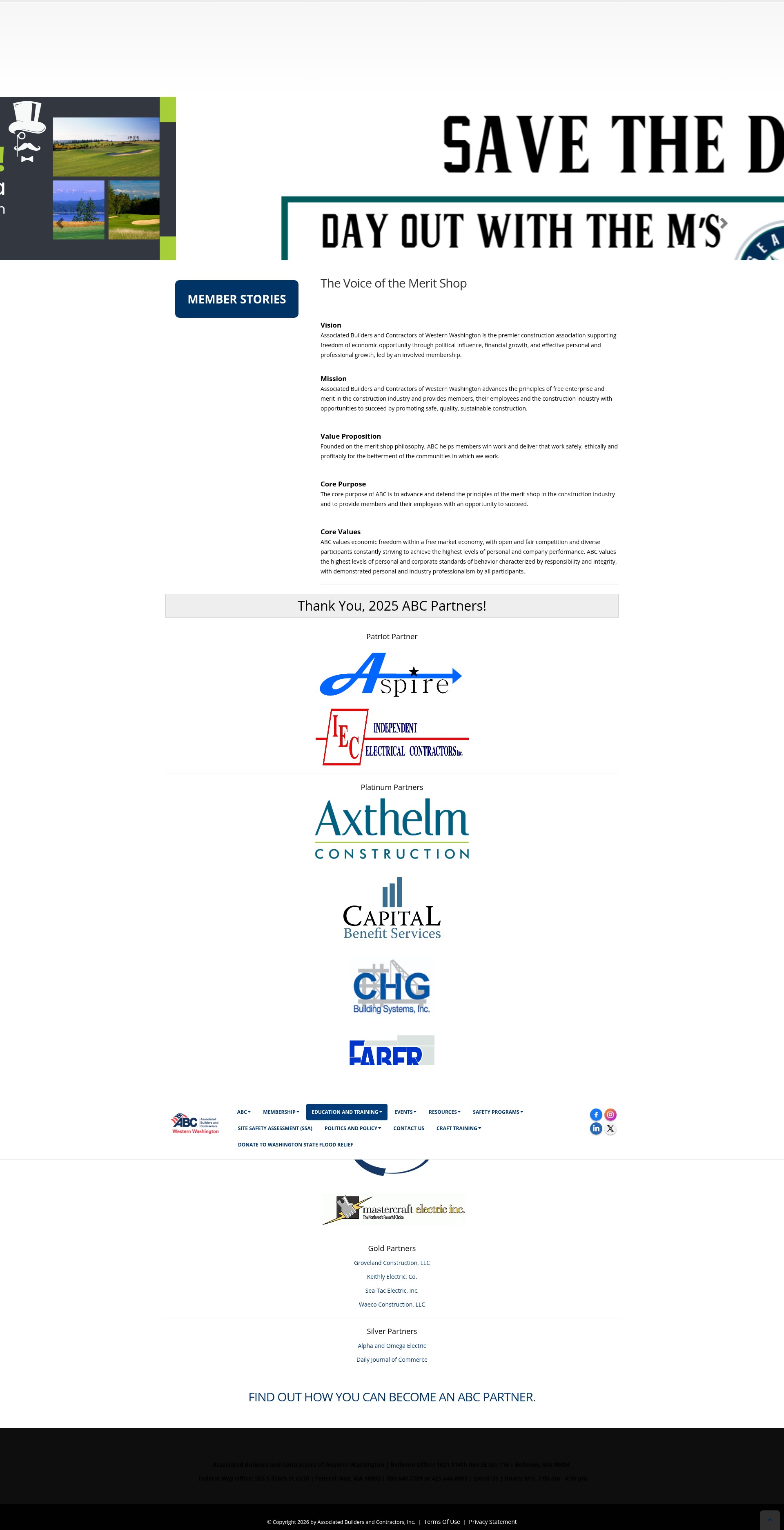 Screenshot of www.abcwestwa.org