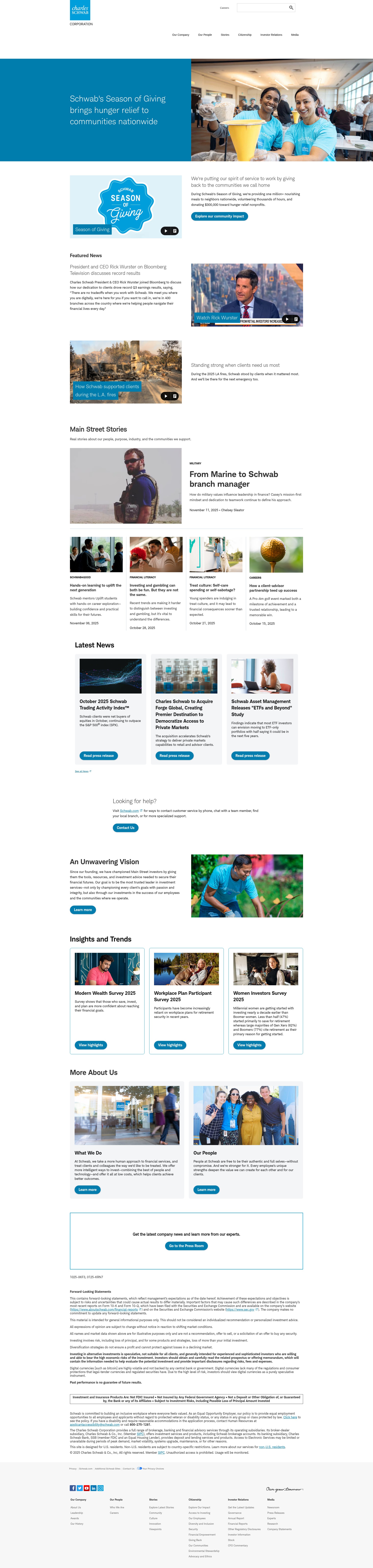 Screenshot of www.aboutschwab.com