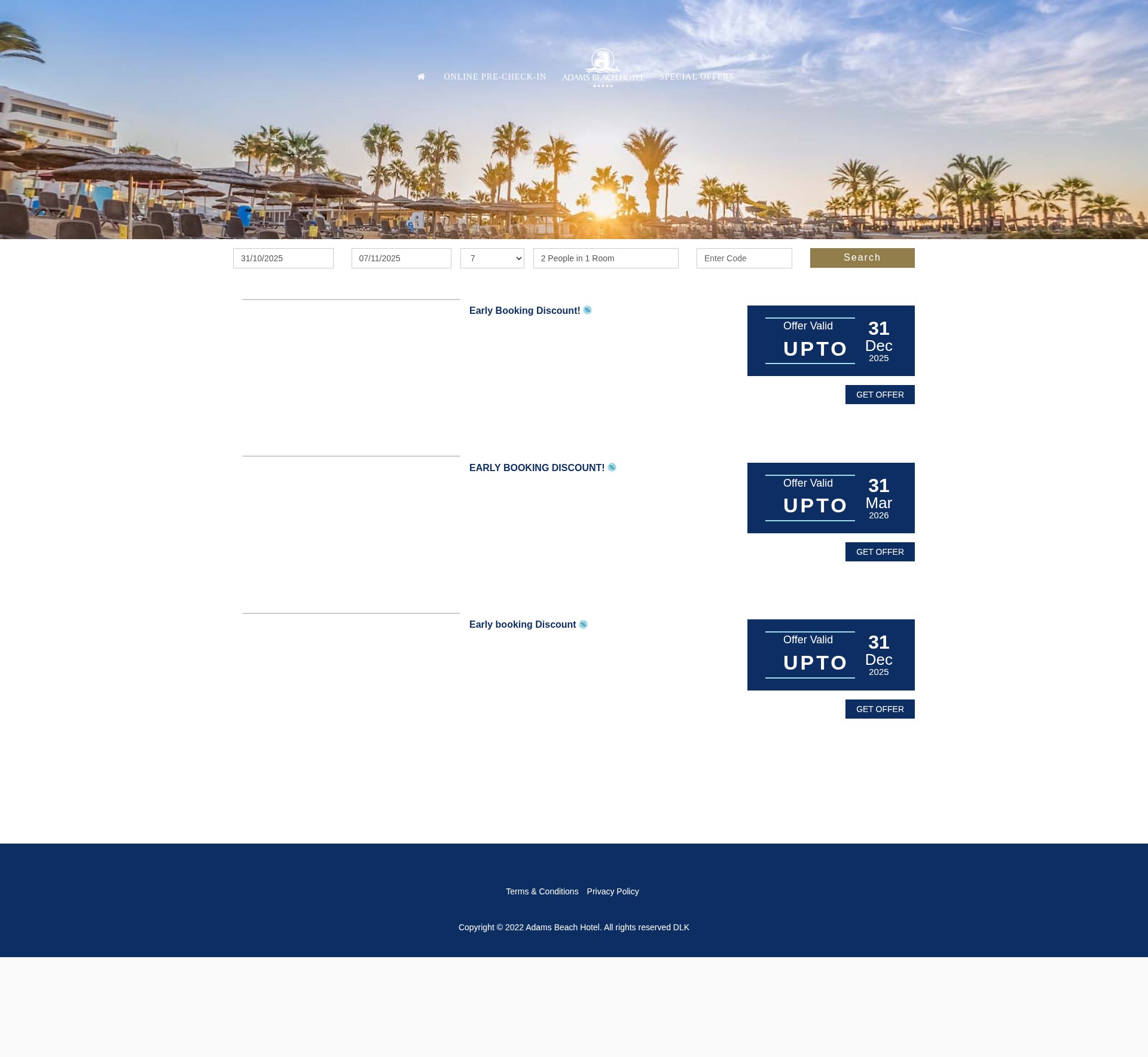Screenshot of www.adams.com.cy