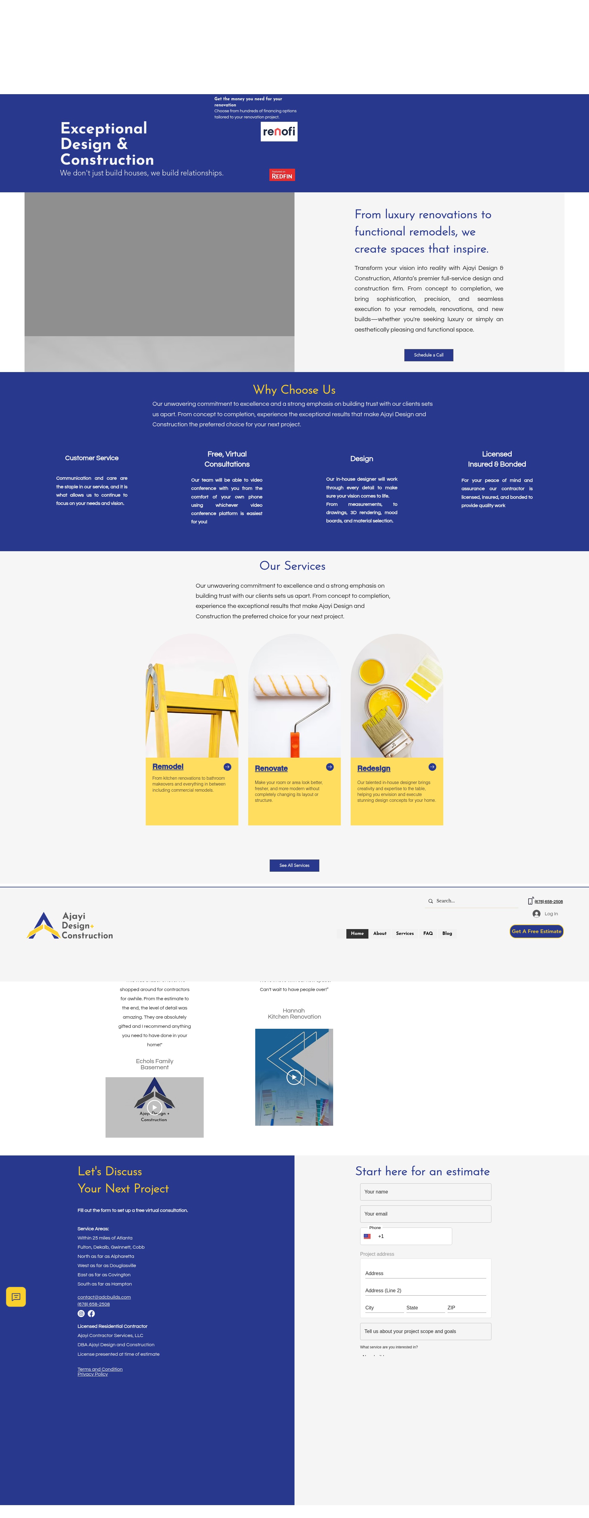 Screenshot of www.adcbuilds.com