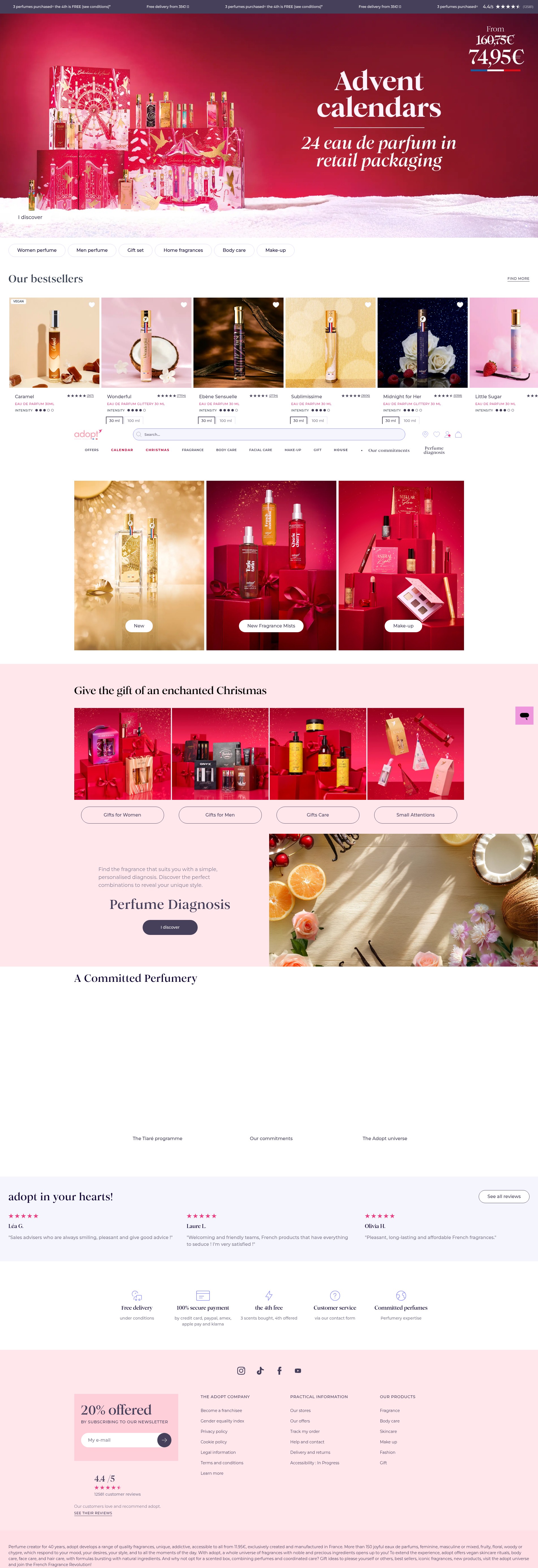 Screenshot of www.adopt.com