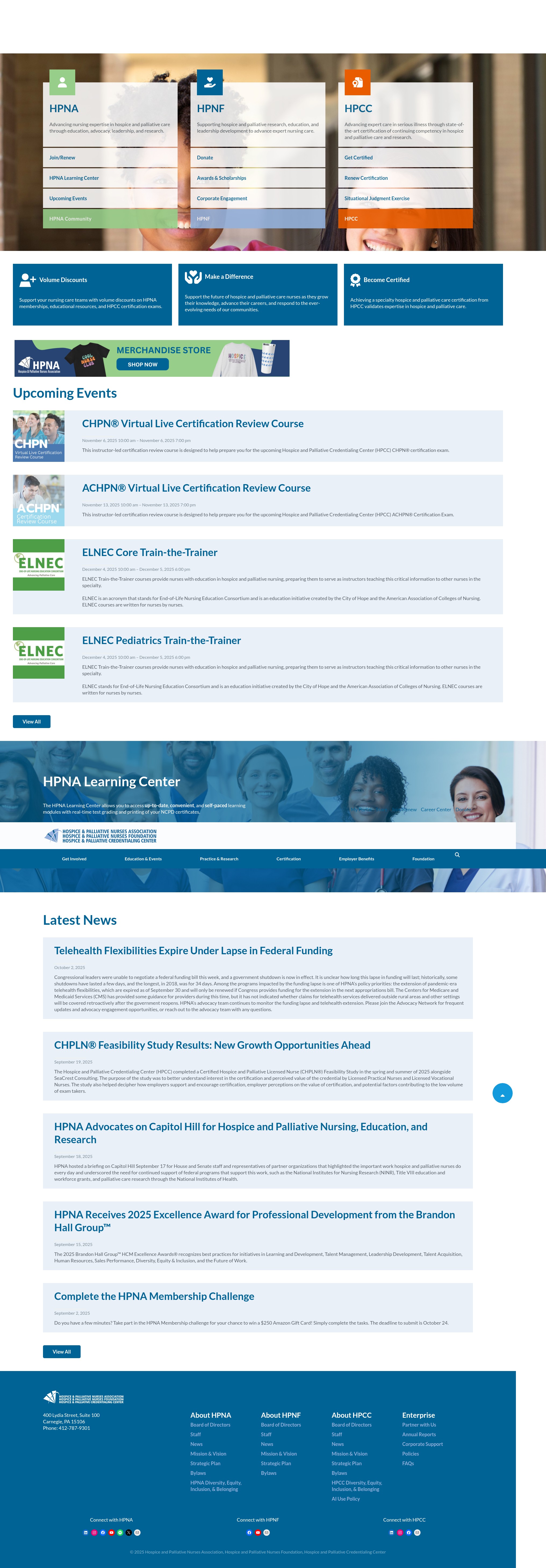 Screenshot of www.advancingexpertcare.org