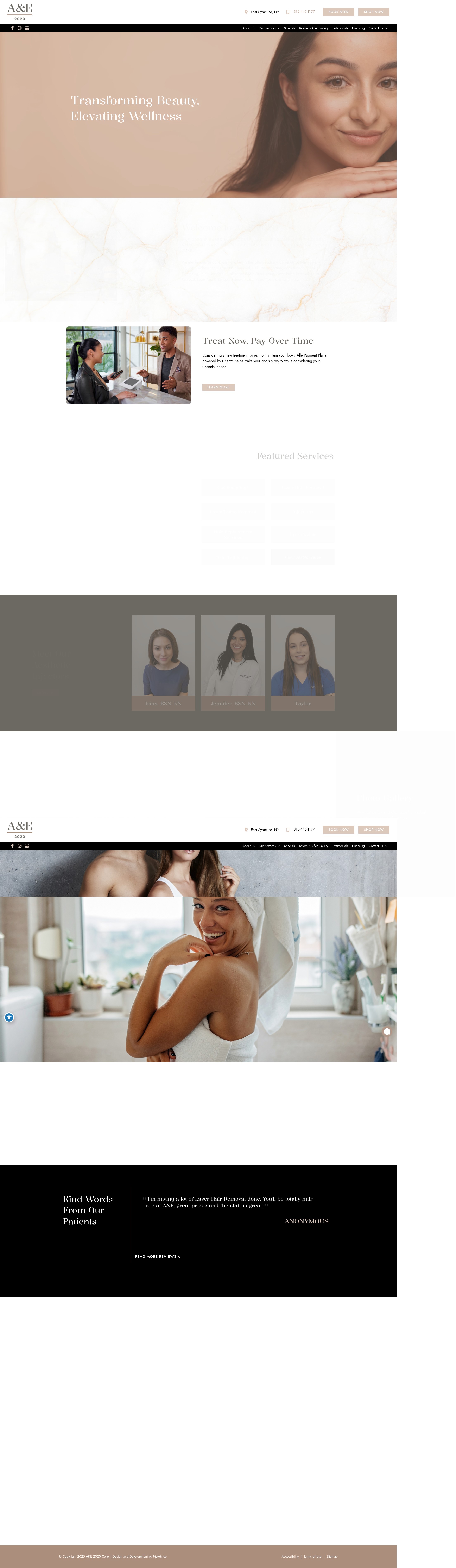 Screenshot of www.aesyracuse.com