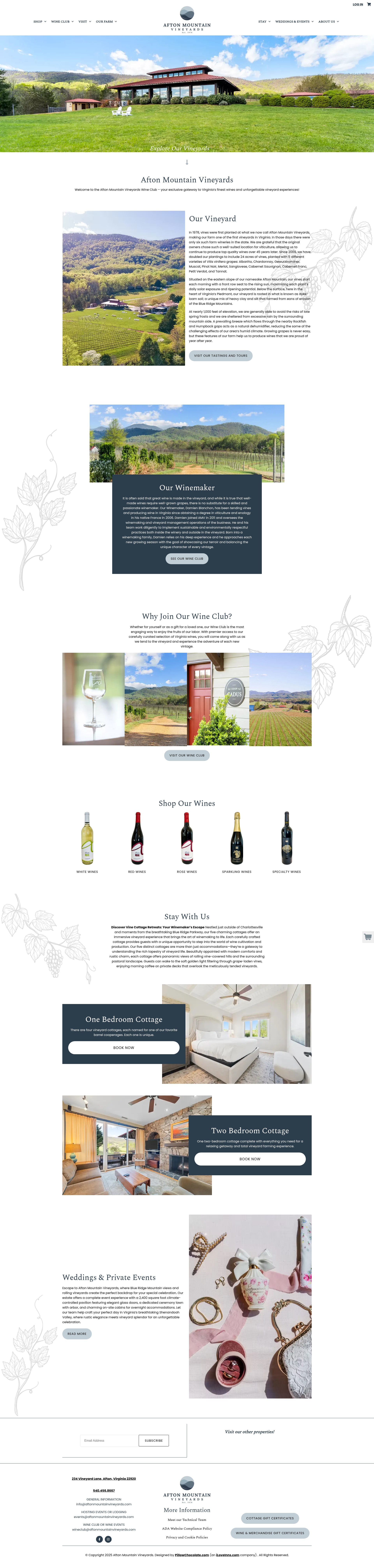 Screenshot of www.aftonmountainvineyards.com