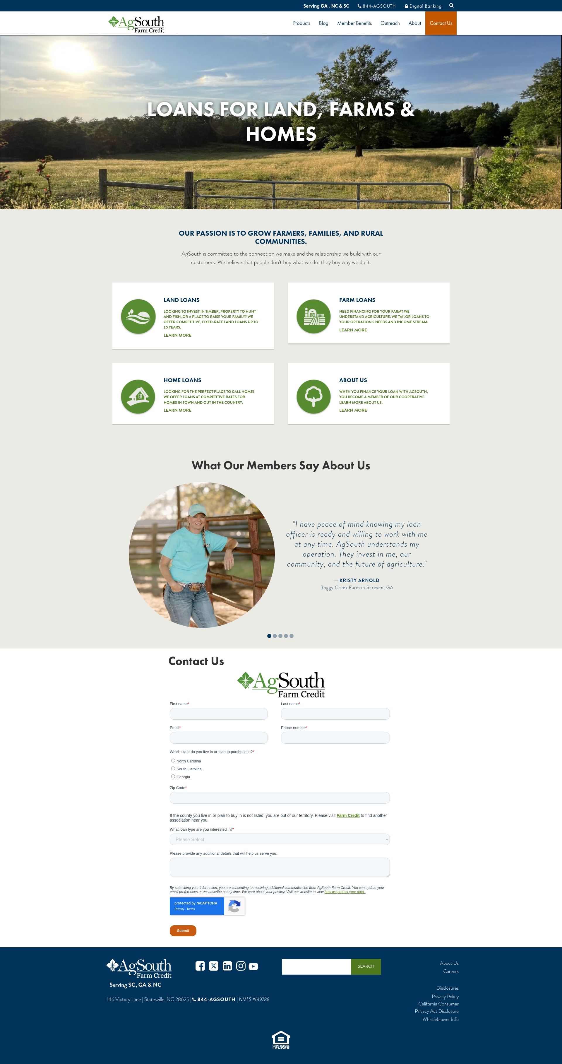 Screenshot of www.agsouthfc.com