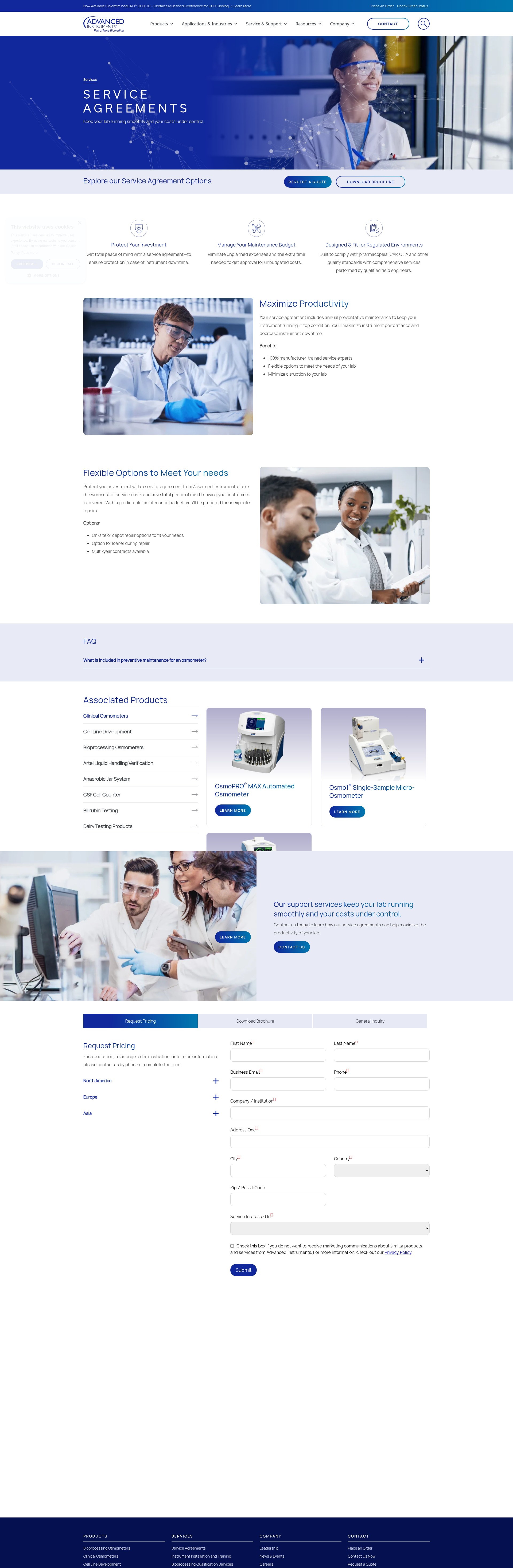 Screenshot of www.aicompanies.com