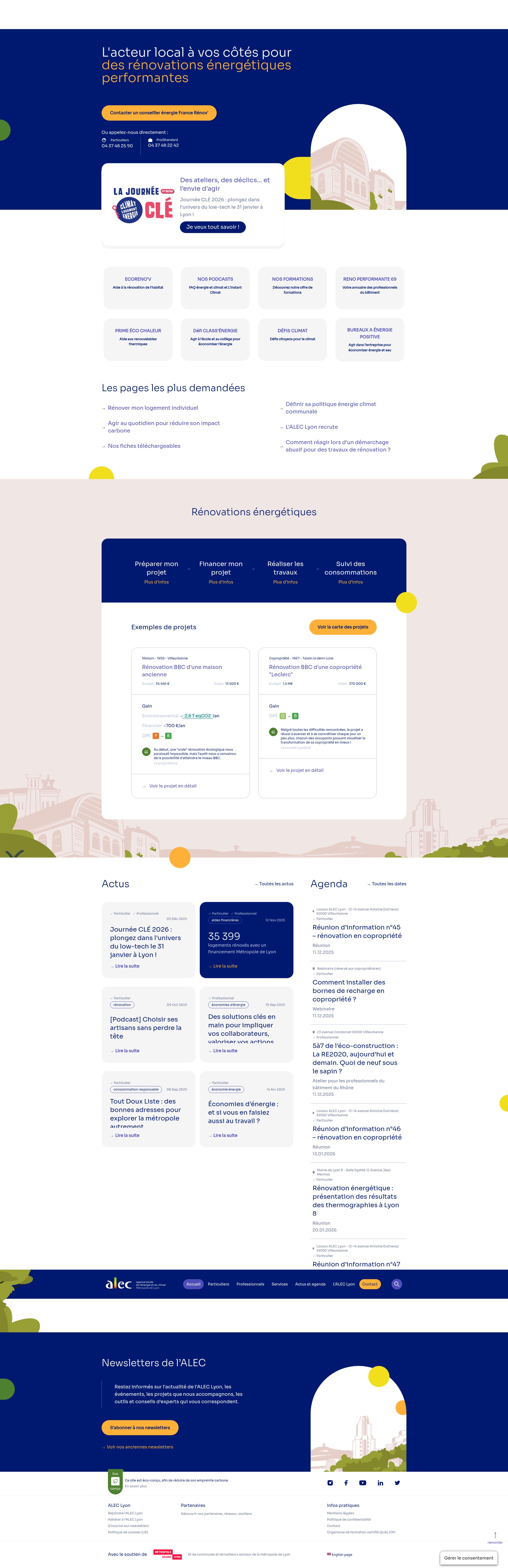 Screenshot of www.alec-lyon.org