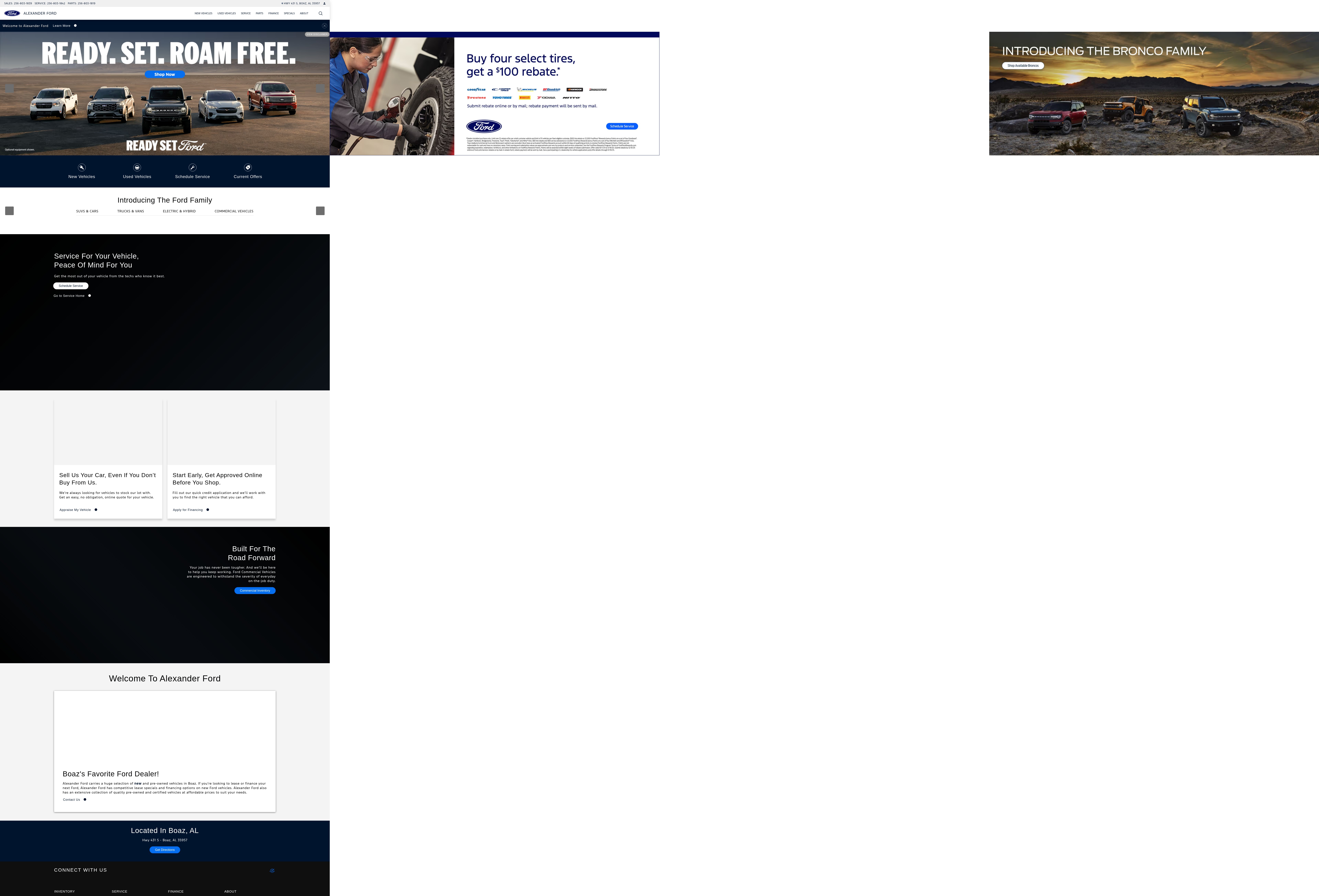 Screenshot of www.alexanderford.com