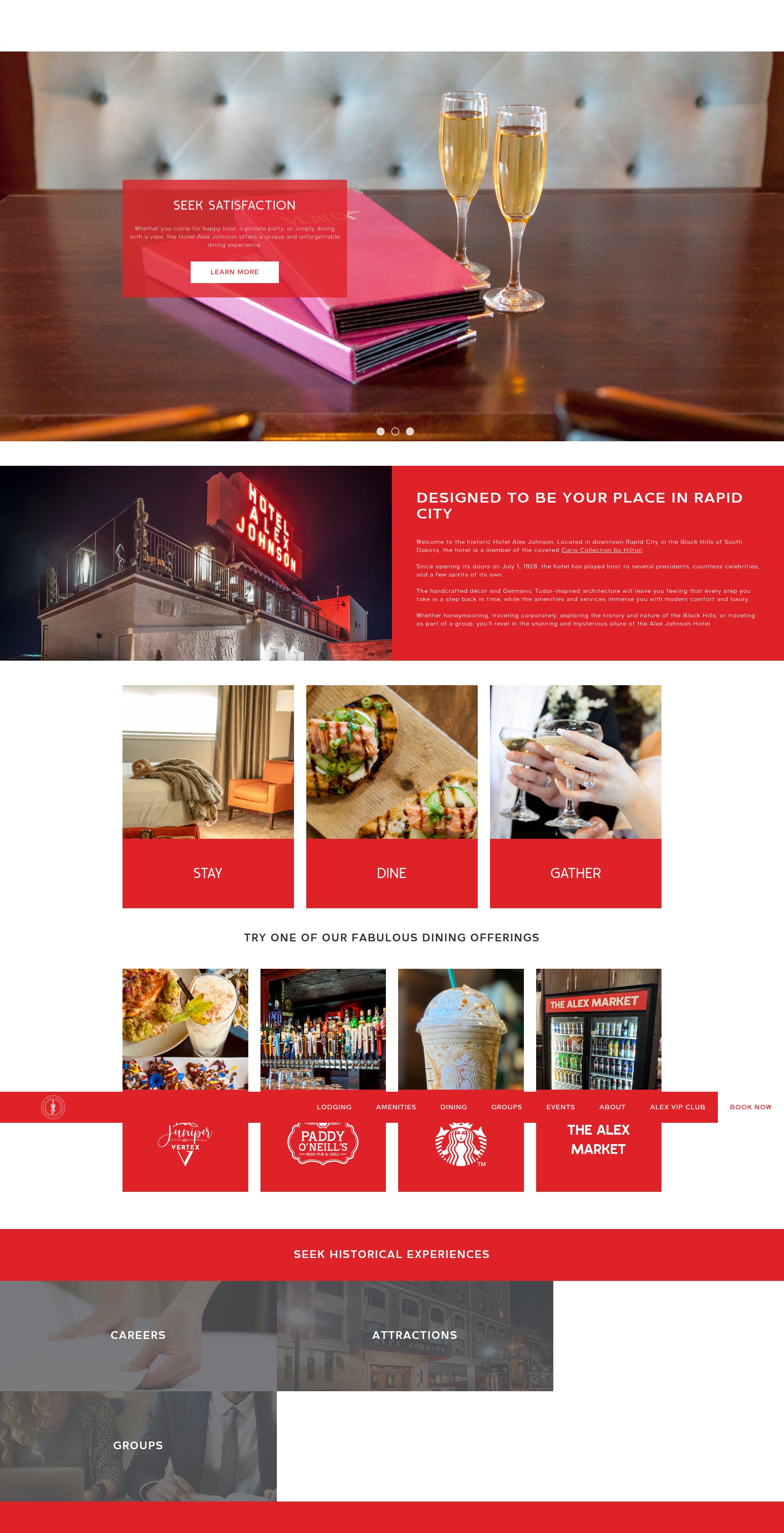 Screenshot of www.alexjohnson.com