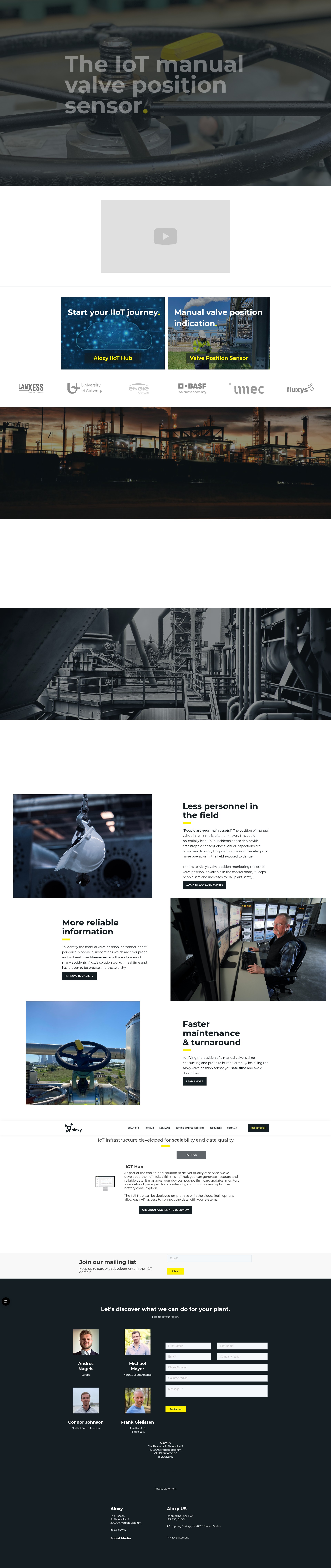 Screenshot of www.aloxy.io